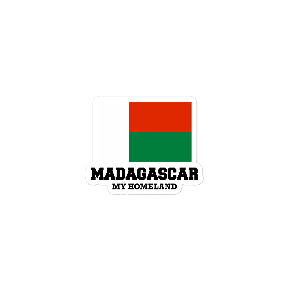 MADAGASCAR - Bubble-free stickers