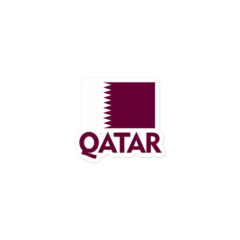 QATAR - Bubble-free stickers