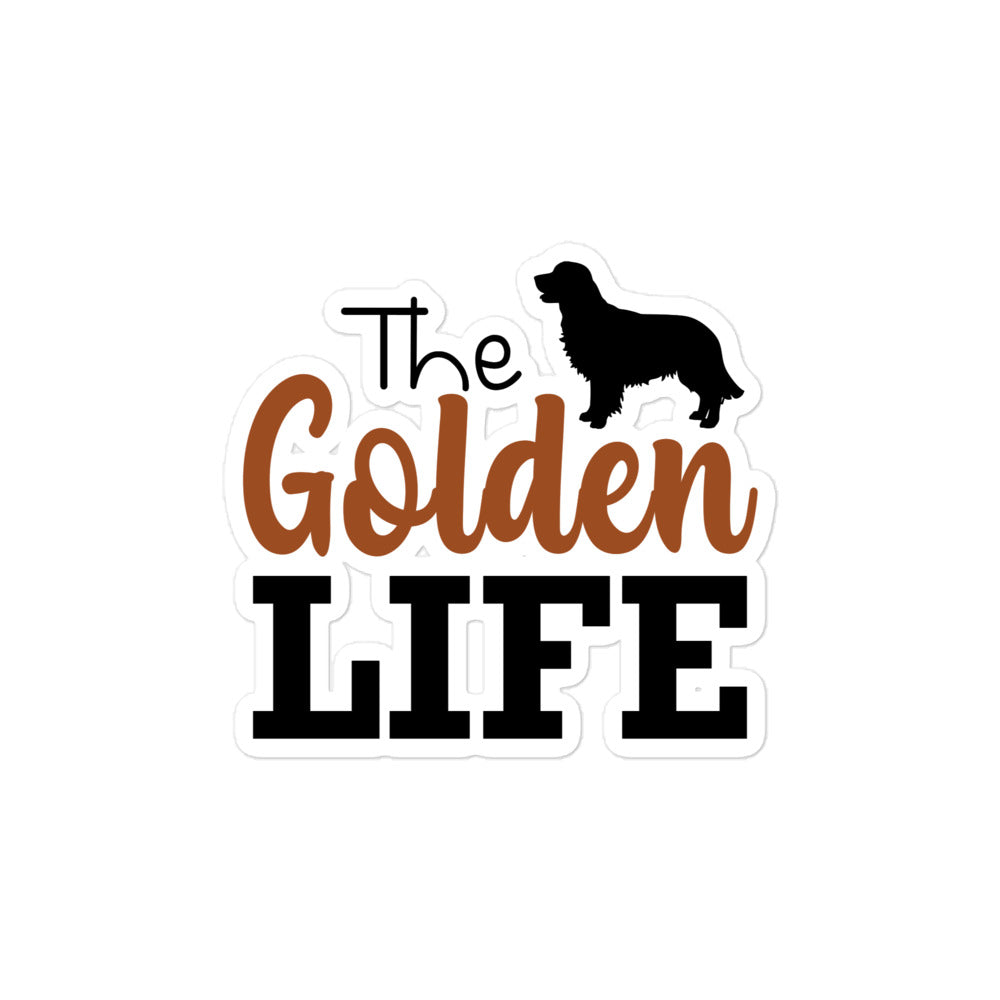 THE GOLDEN LIFE - Bubble-free stickers
