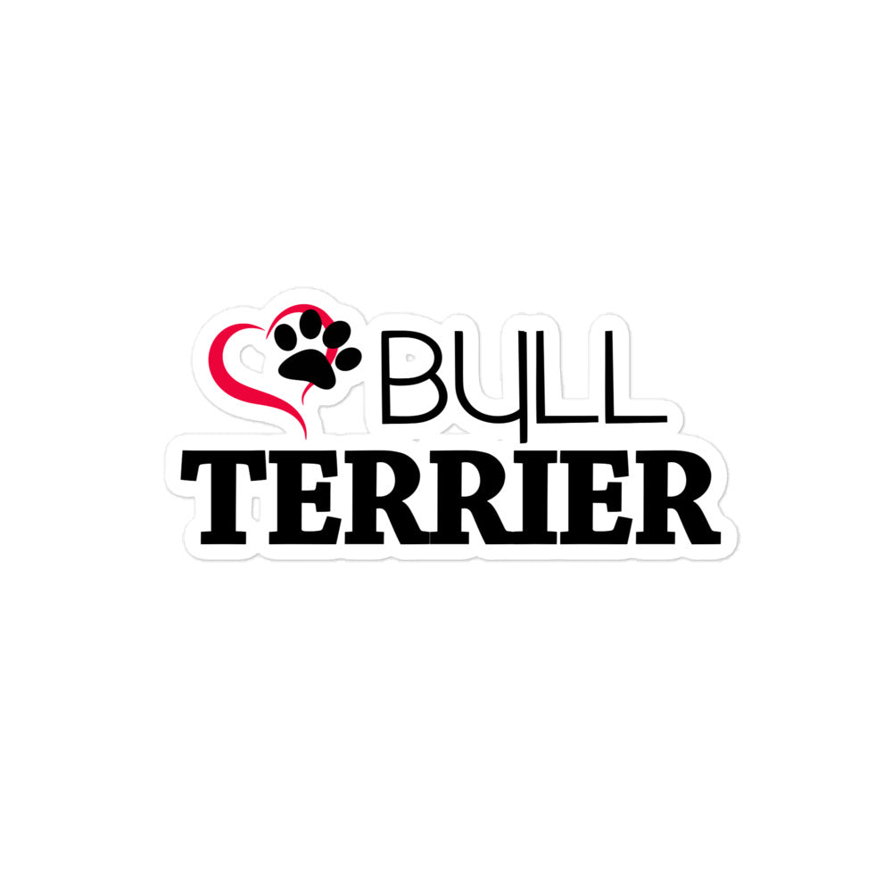 BULL TERRIER - Bubble-free stickers