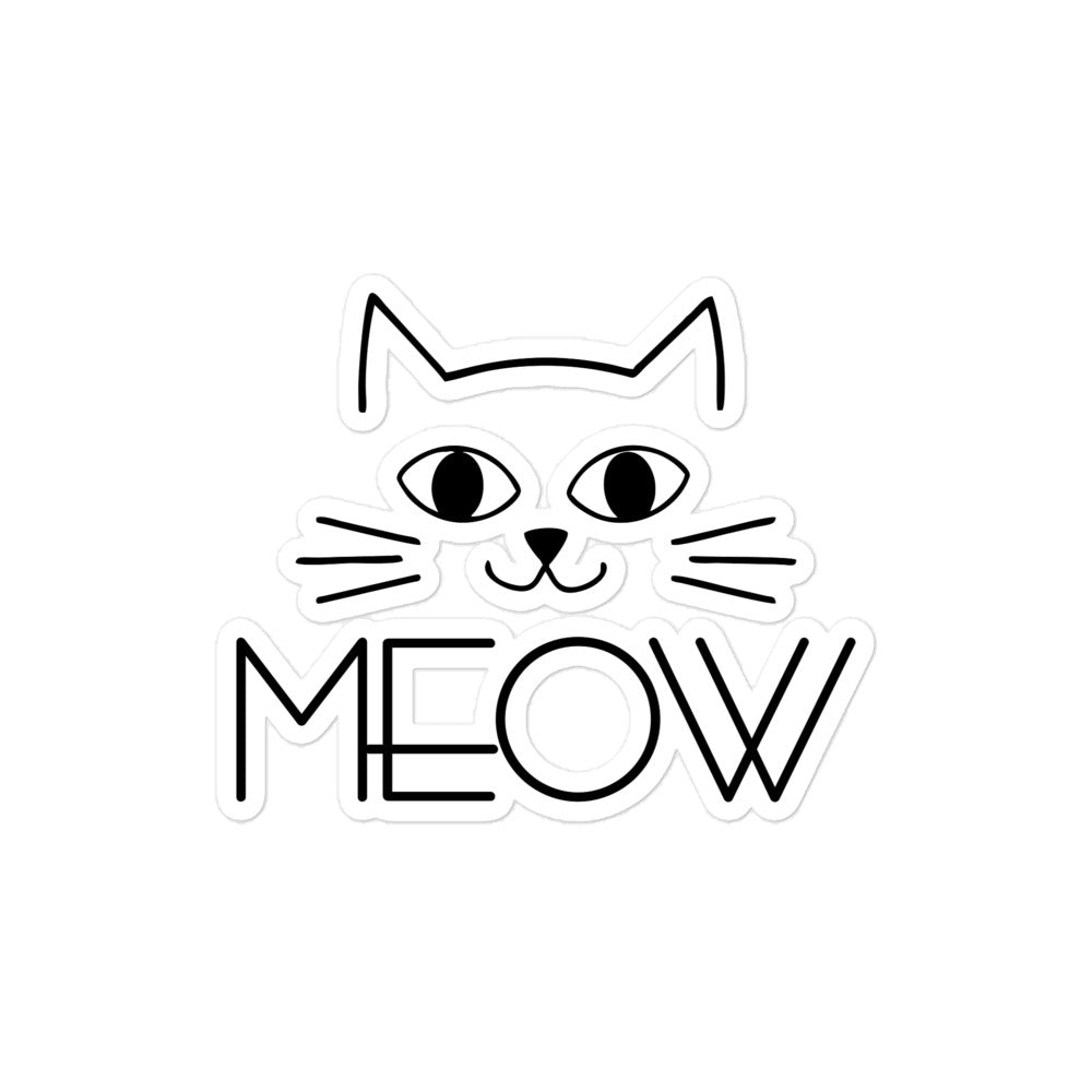 MEOW - Bubble-free stickers