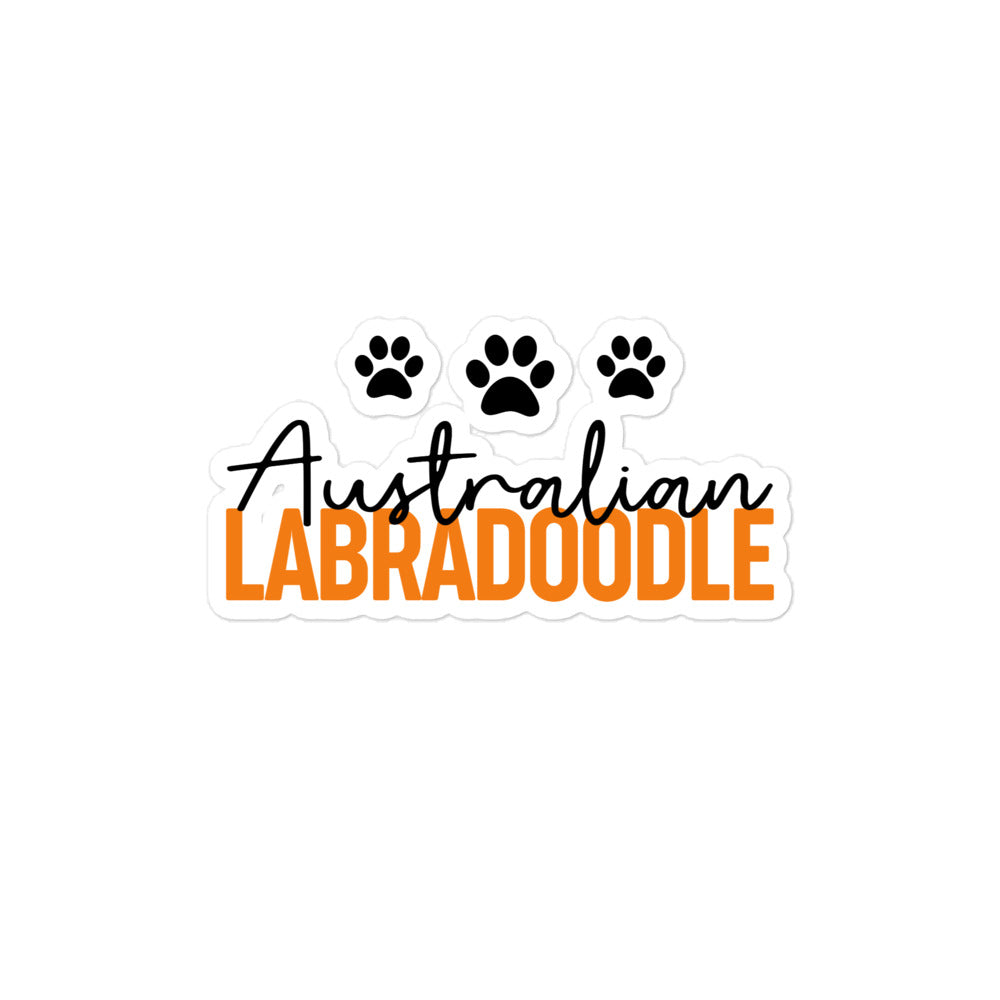 AUSTRALIAN LABRADOODLE - Bubble-free stickers