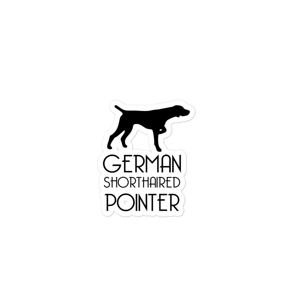 GERMAN SHORTHAIRED POINTER - Bubble-free stickers