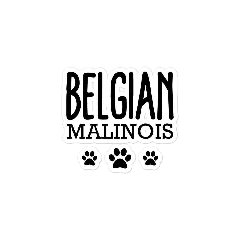 BELGIAN MALINOIS - Bubble-free stickers