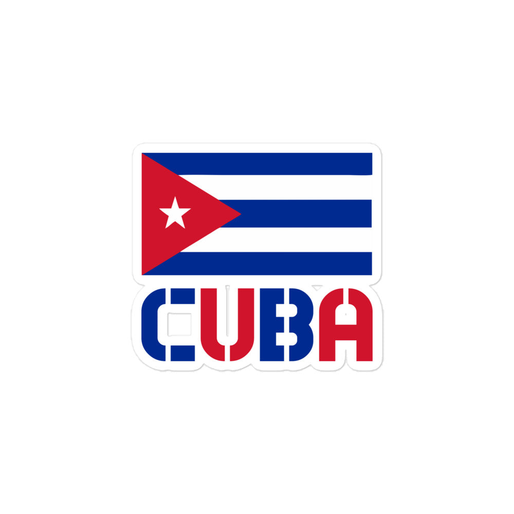 CUBA - Bubble-free stickers