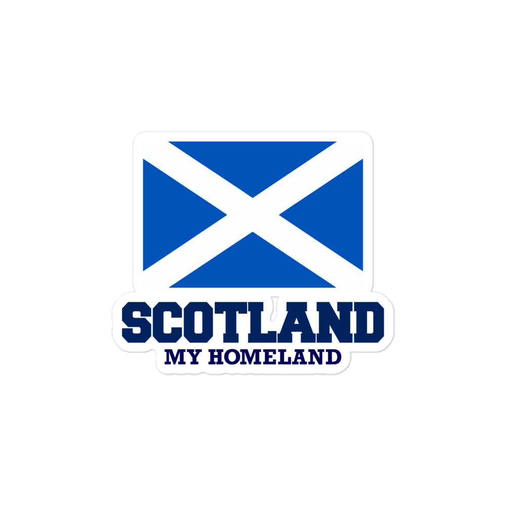 SCOTLAND - Bubble-free stickers