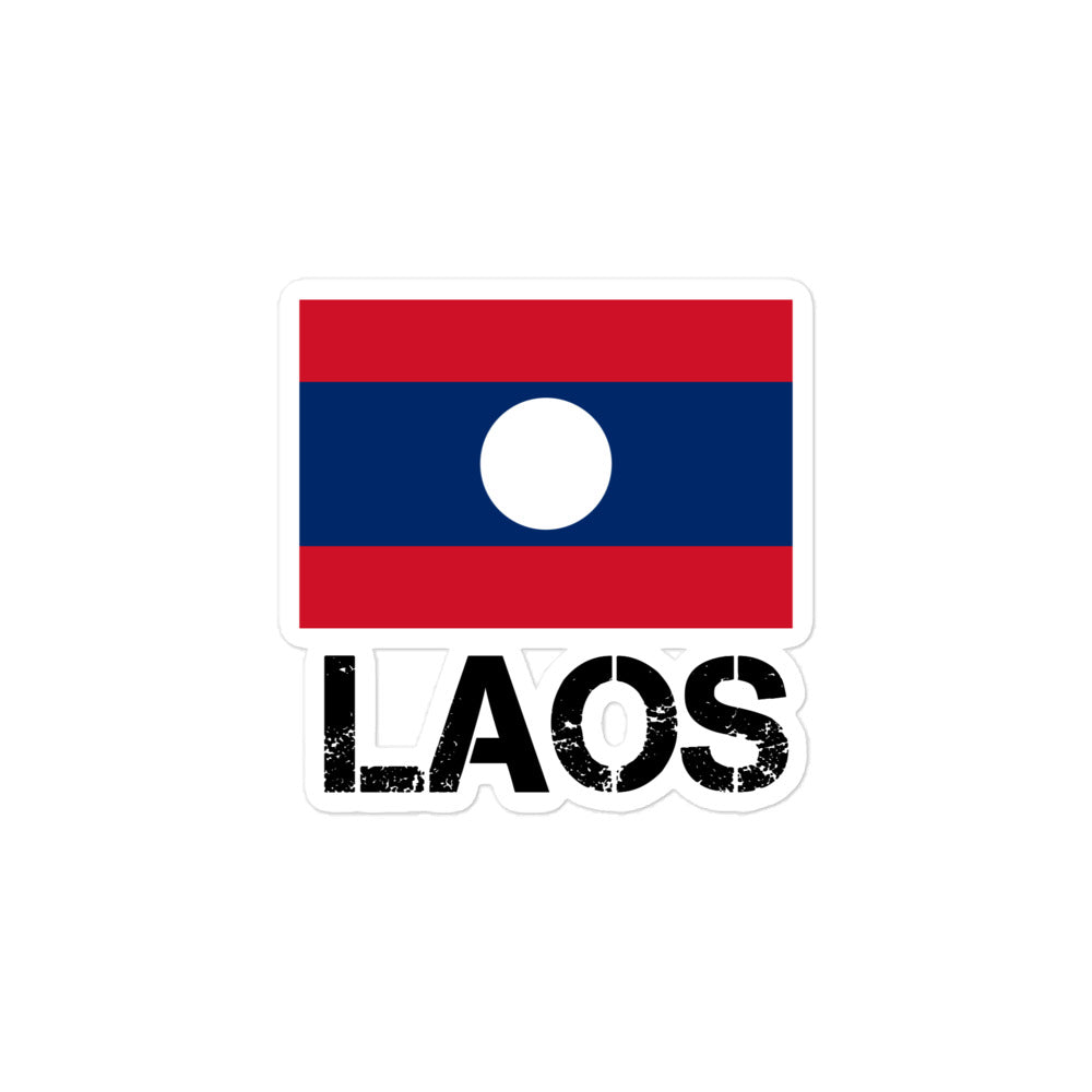 LAOS - Bubble-free stickers
