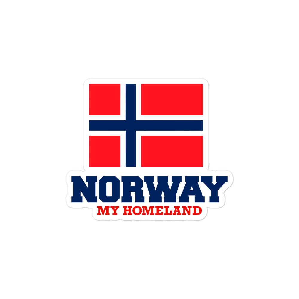 NORWAY - Bubble-free stickers