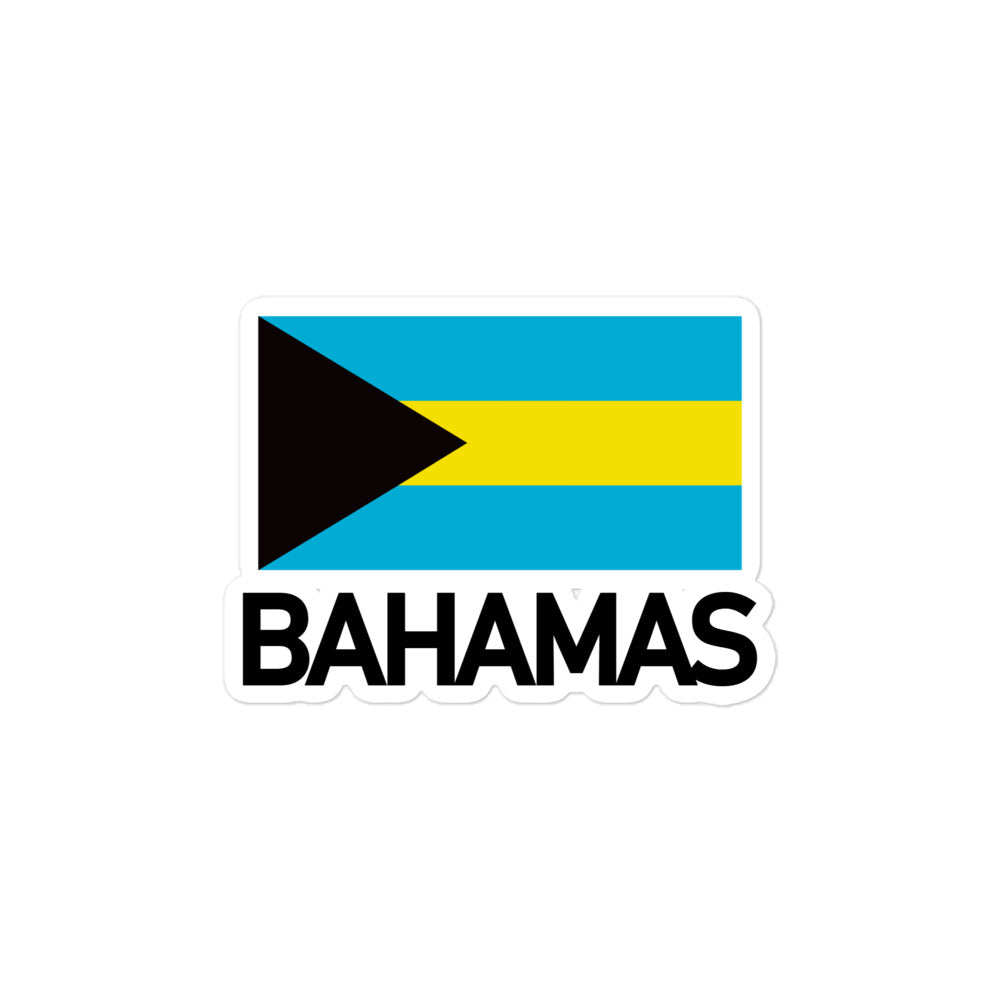 BAHAMAS - Bubble-free stickers