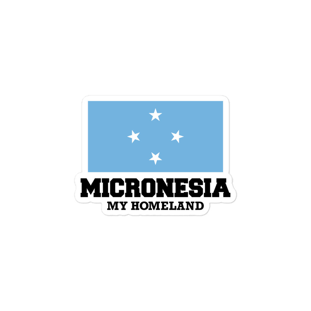 MICRONESIA - Bubble-free stickers