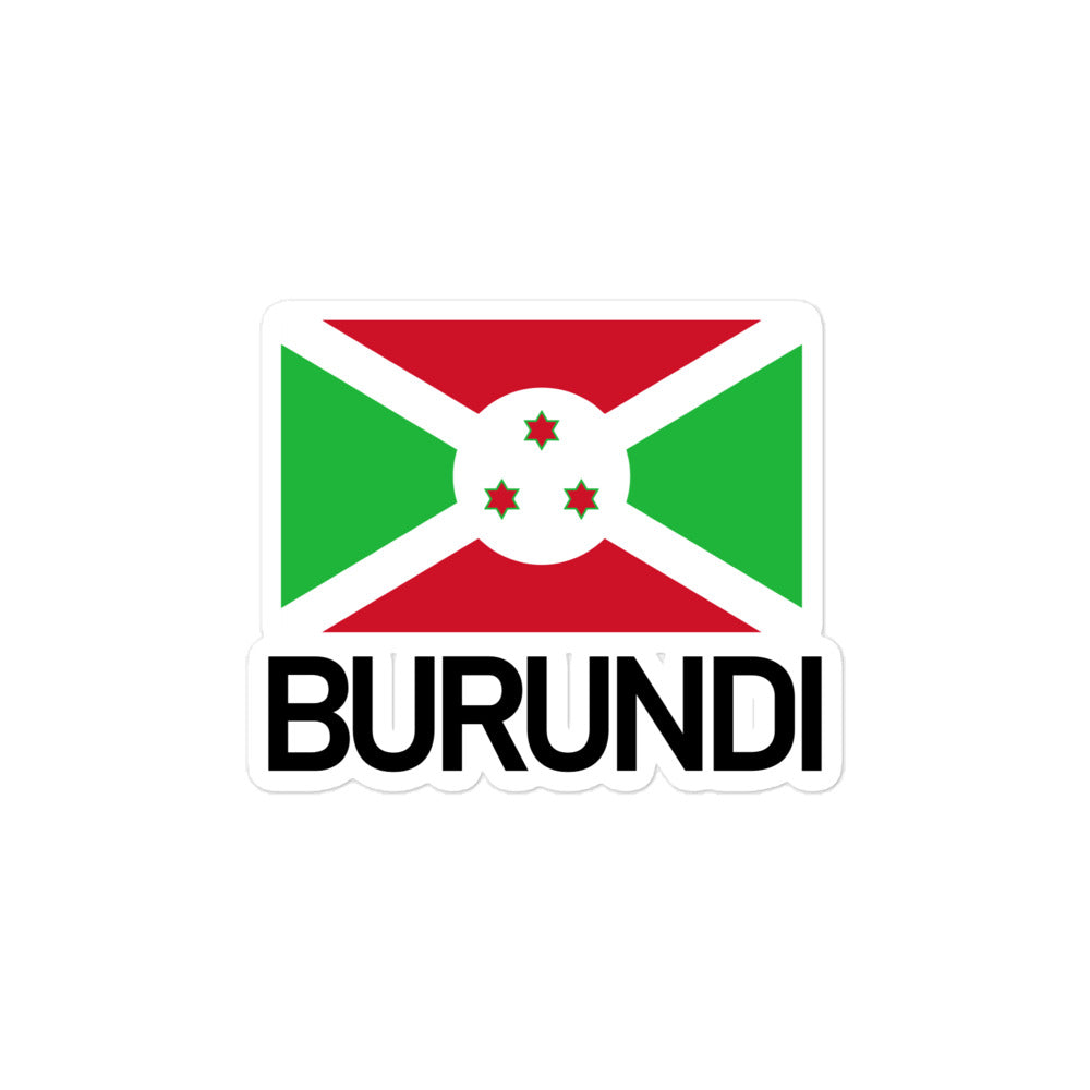 BURUNDI - Bubble-free stickers