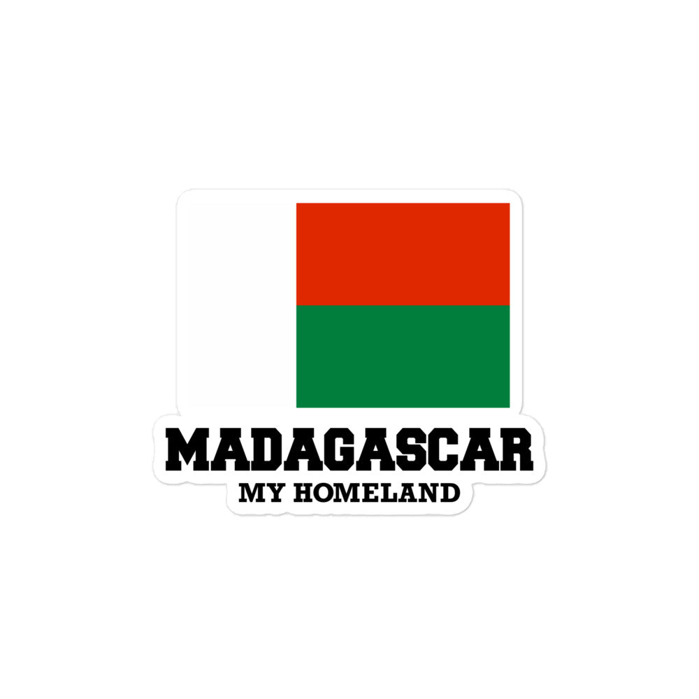 MADAGASCAR - Bubble-free stickers