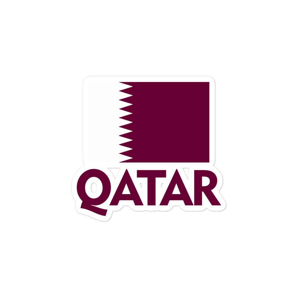 QATAR - Bubble-free stickers