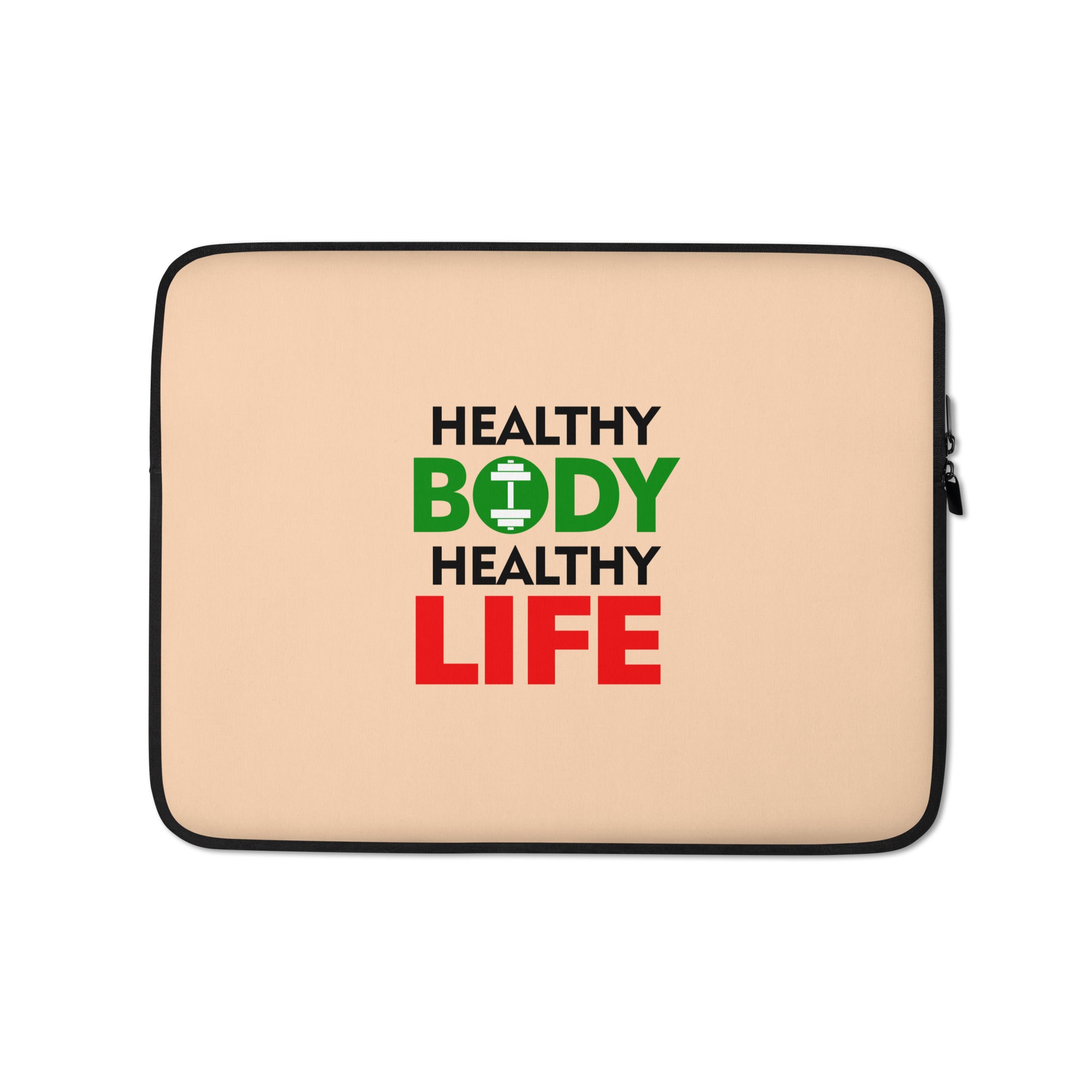 HEALTHY BODY HEALTHY LIFE - Laptop Sleeve