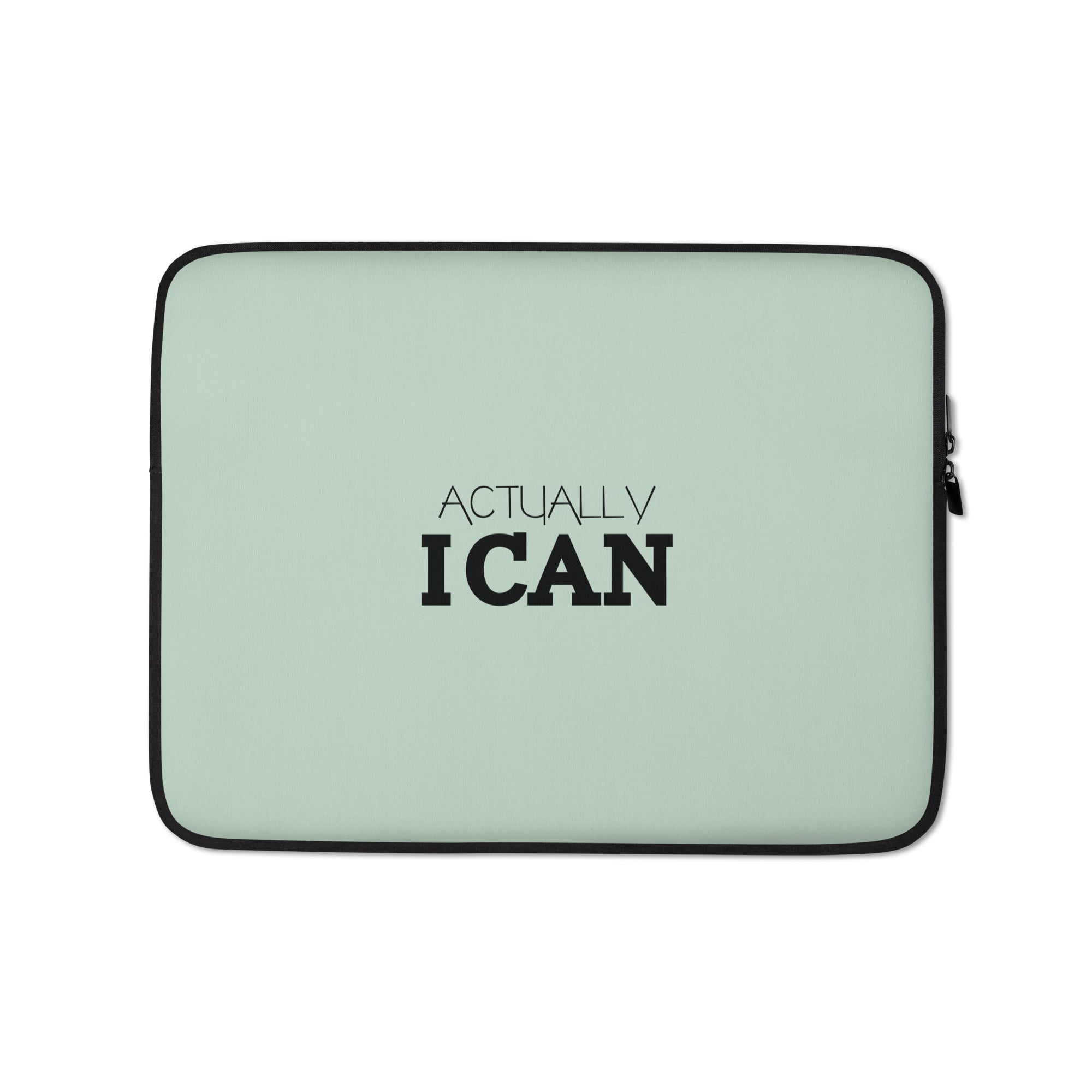 ACTUALLY I CAN - Laptop Sleeve