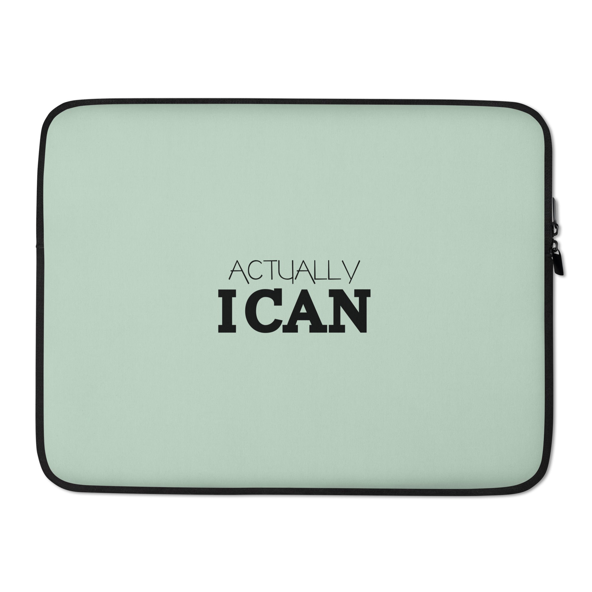 ACTUALLY I CAN - Laptop Sleeve