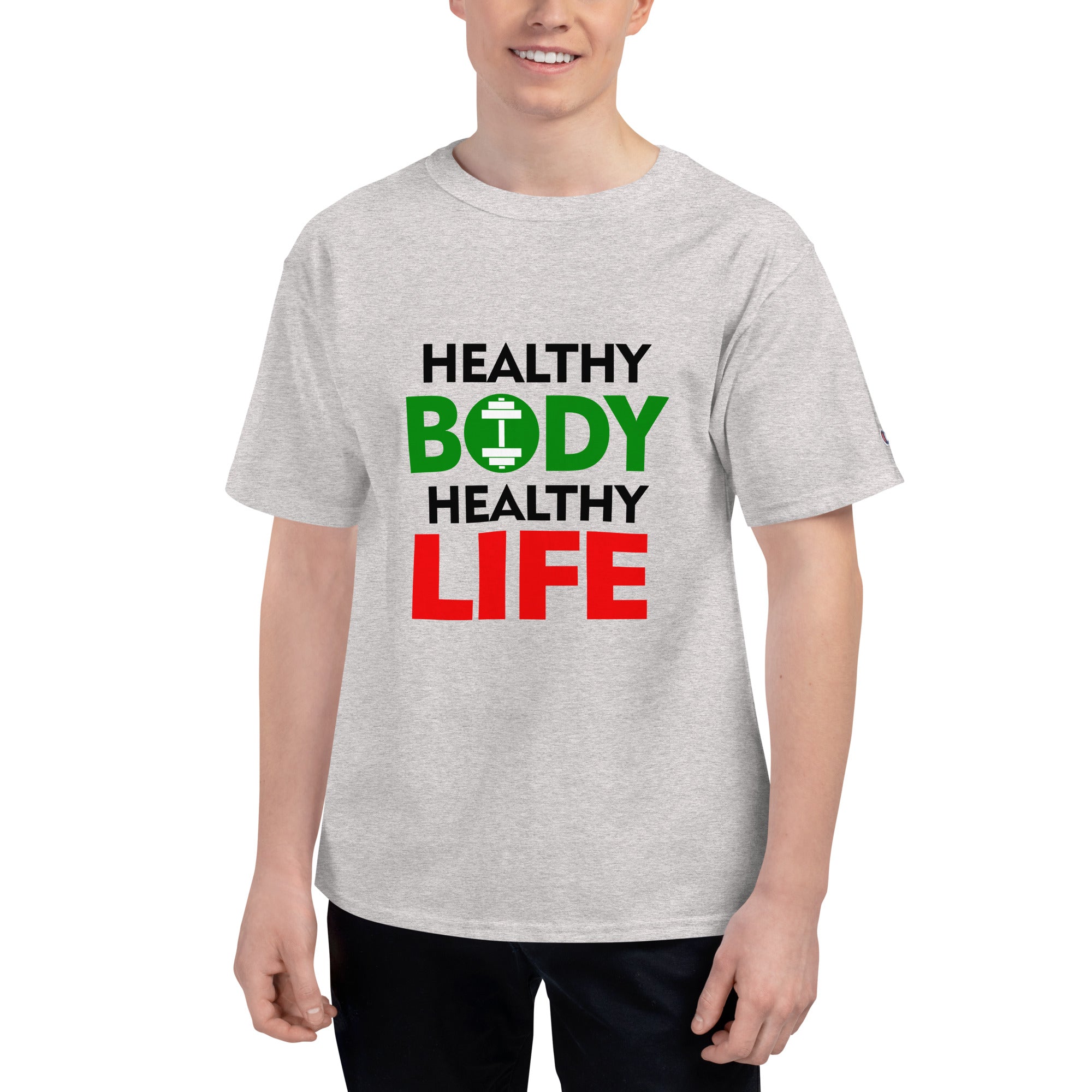 HEALTHY BODY HEALTHY LIFE - Men's Champion T-Shirt