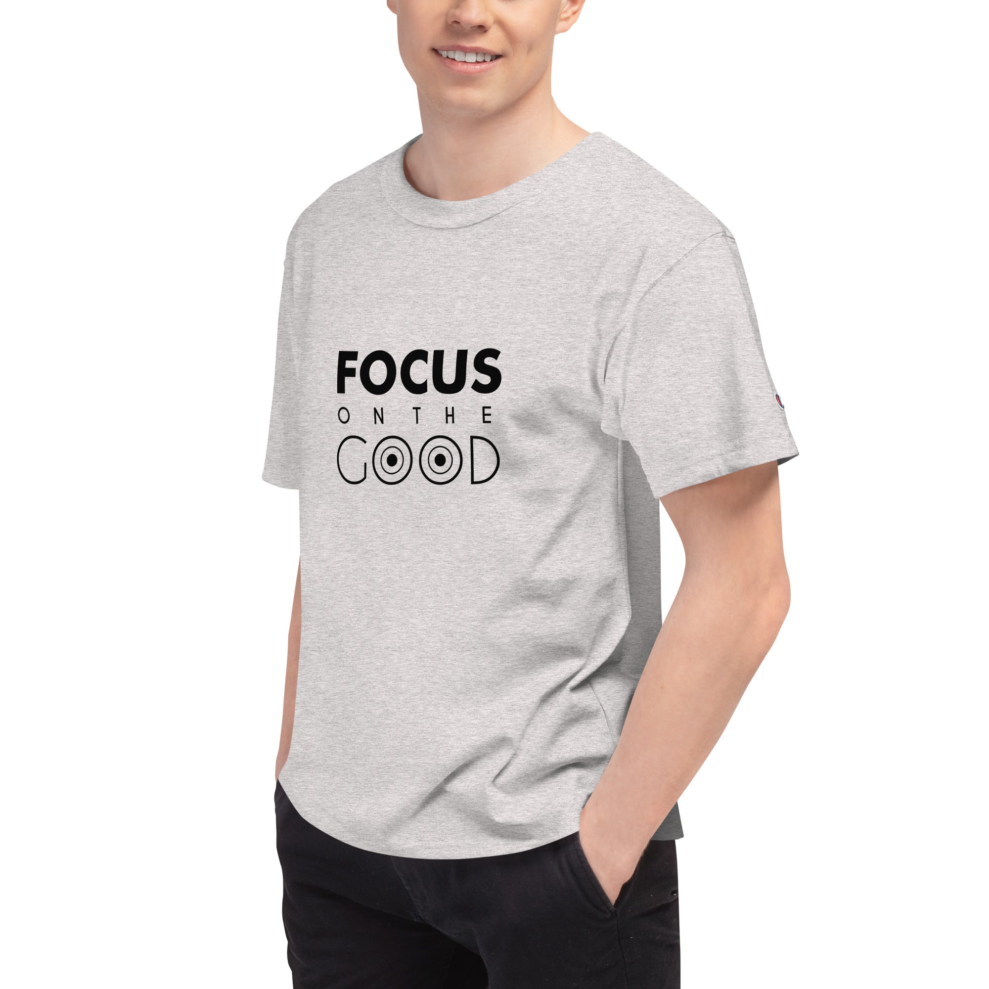 FOCUS ON THE GOOD - Men's Champion T-Shirt
