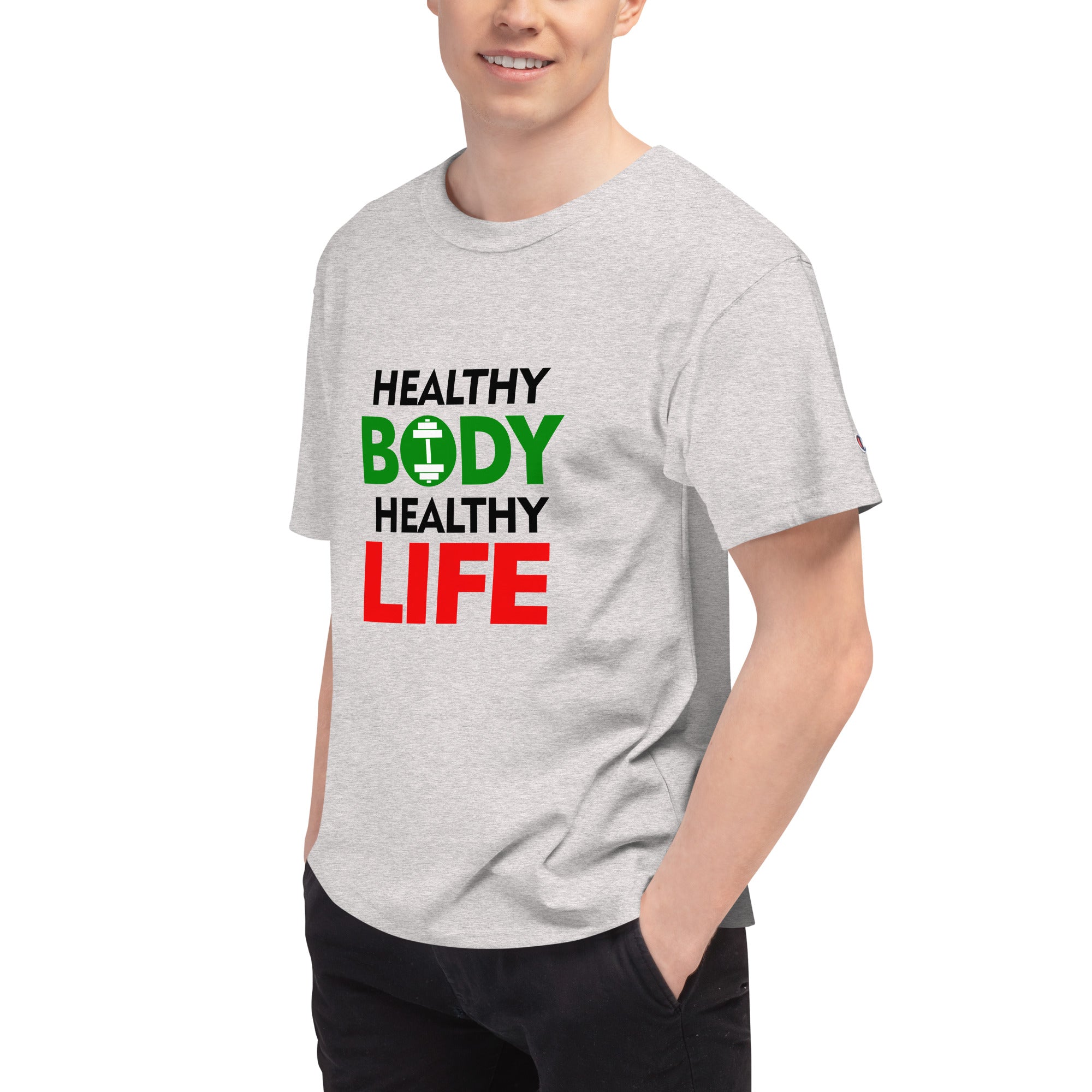 HEALTHY BODY HEALTHY LIFE - Men's Champion T-Shirt