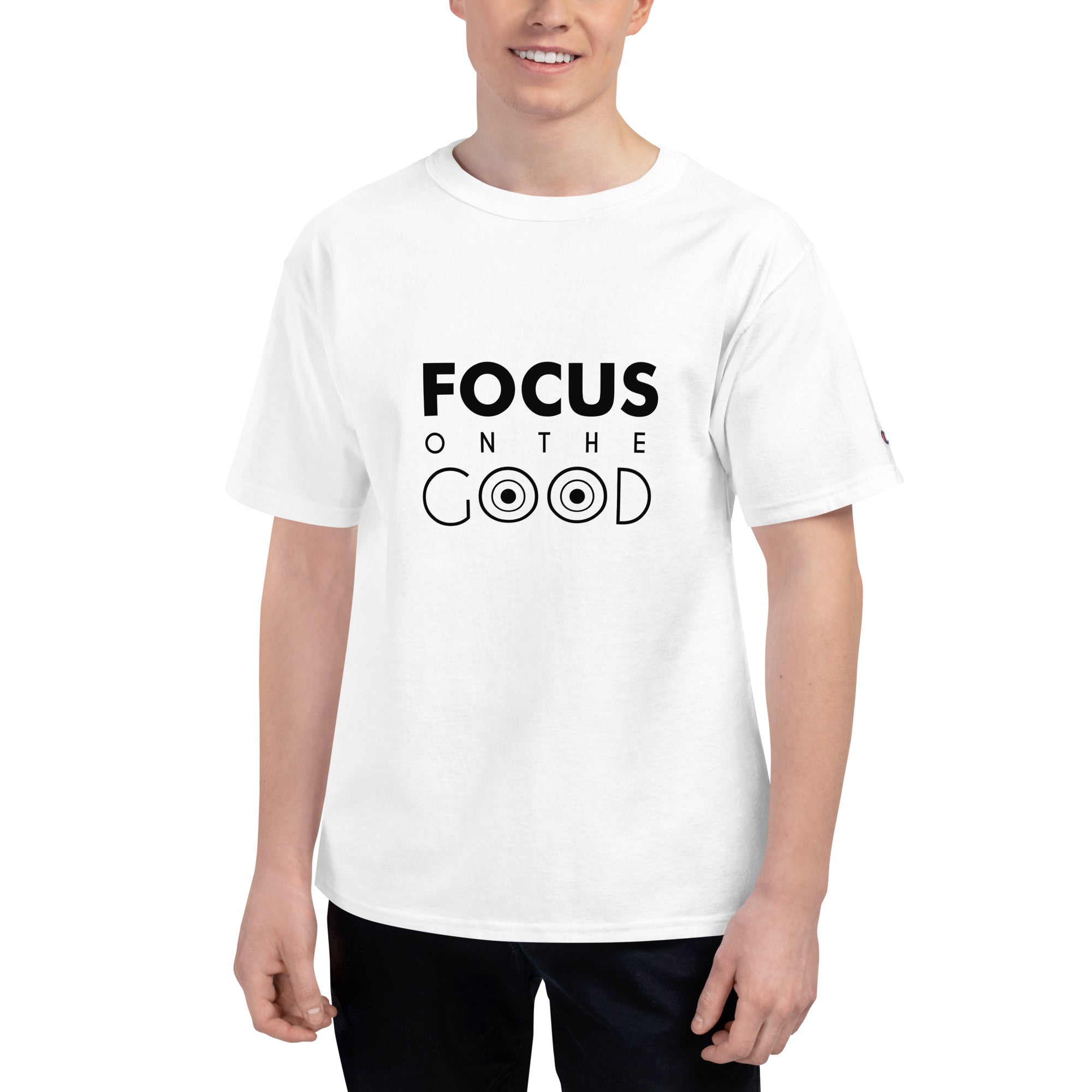 FOCUS ON THE GOOD - Men's Champion T-Shirt