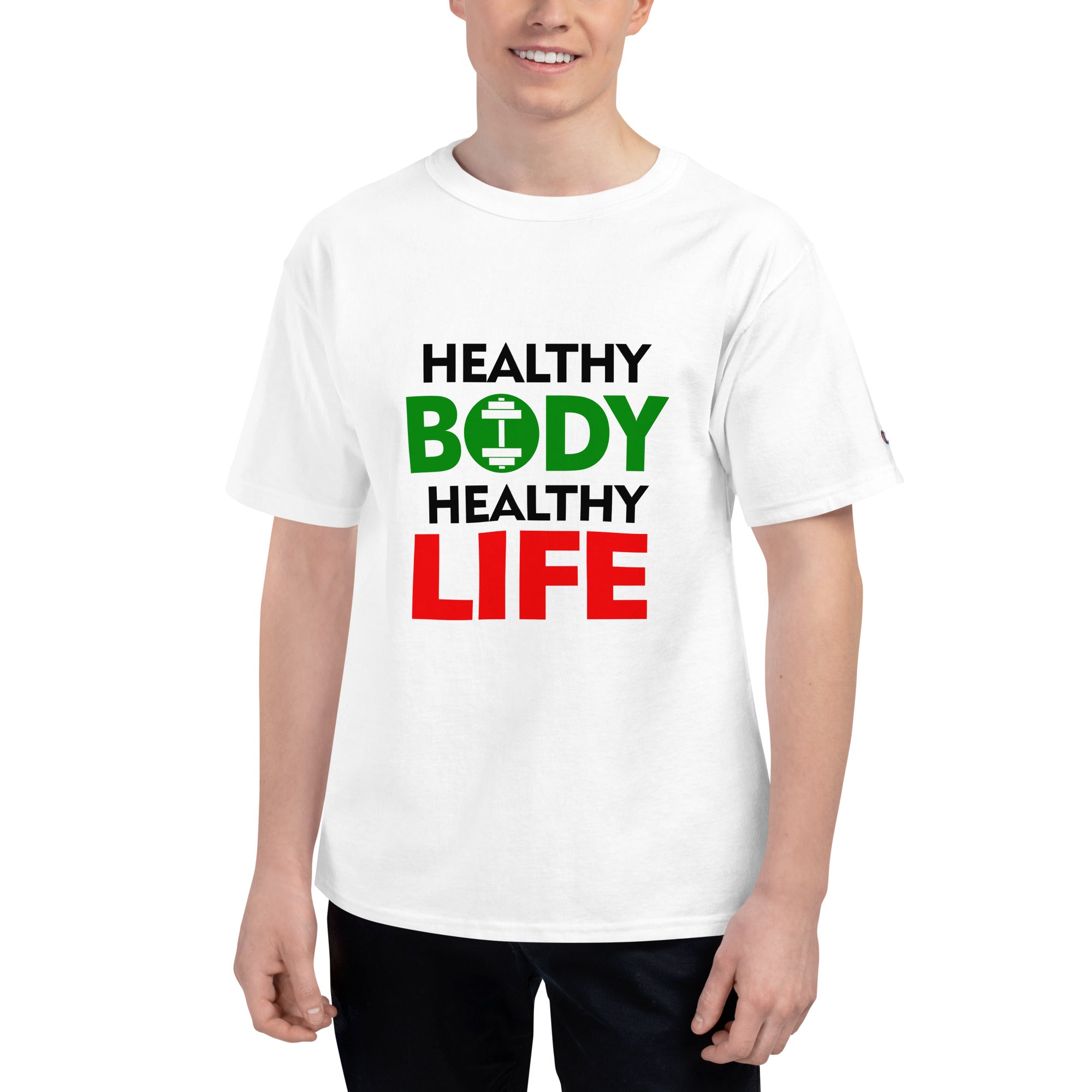 HEALTHY BODY HEALTHY LIFE - Men's Champion T-Shirt