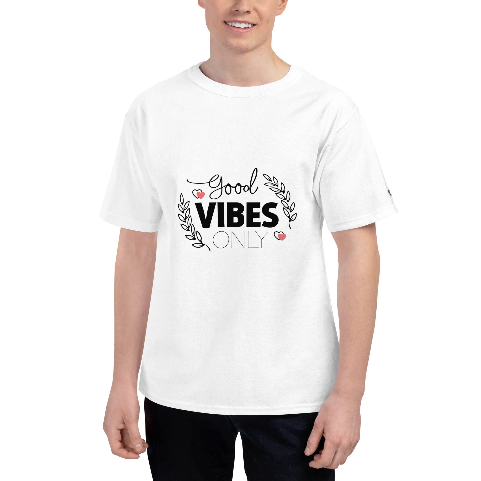 GOOD VIBES ONLY - Men's Champion T-Shirt