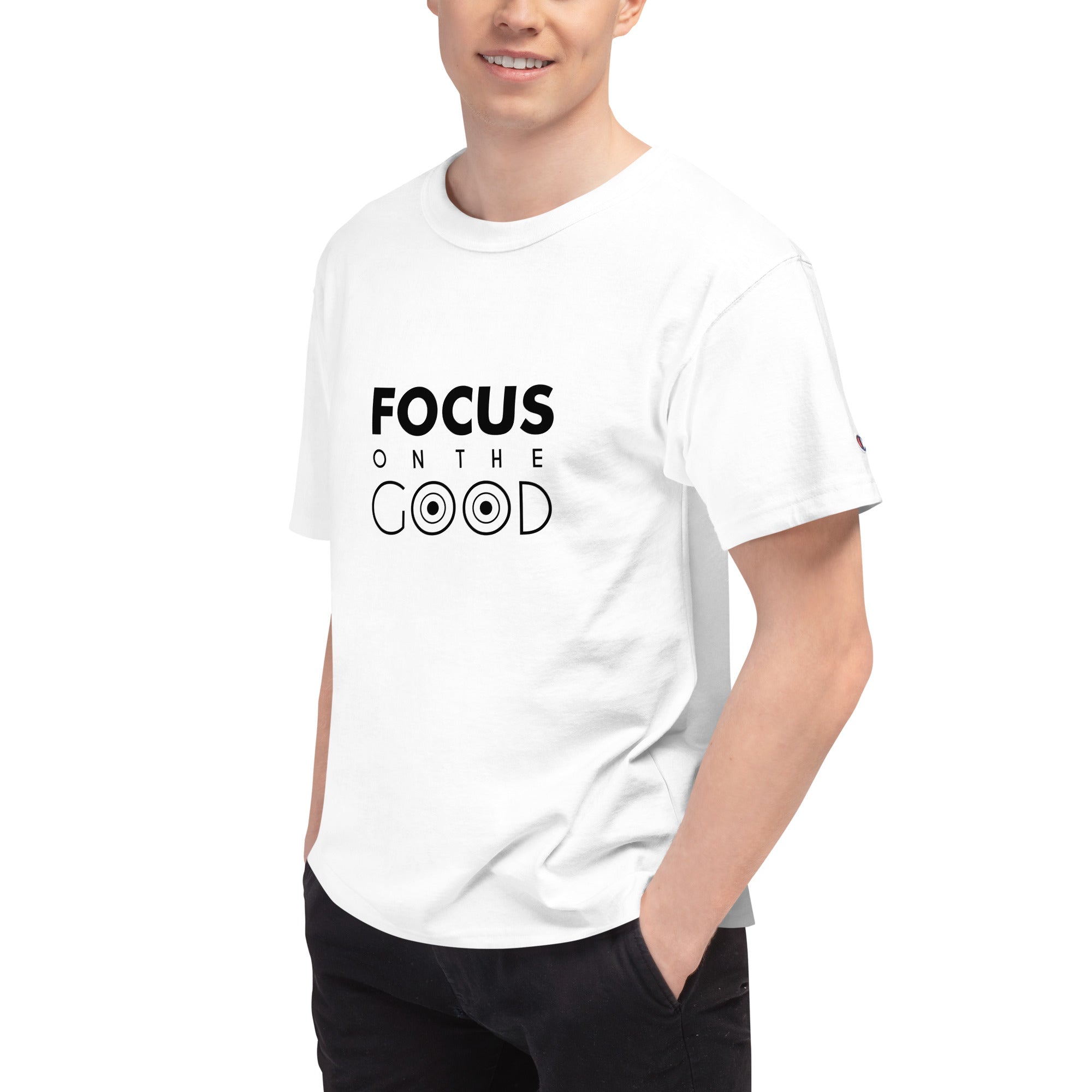 FOCUS ON THE GOOD - Men's Champion T-Shirt