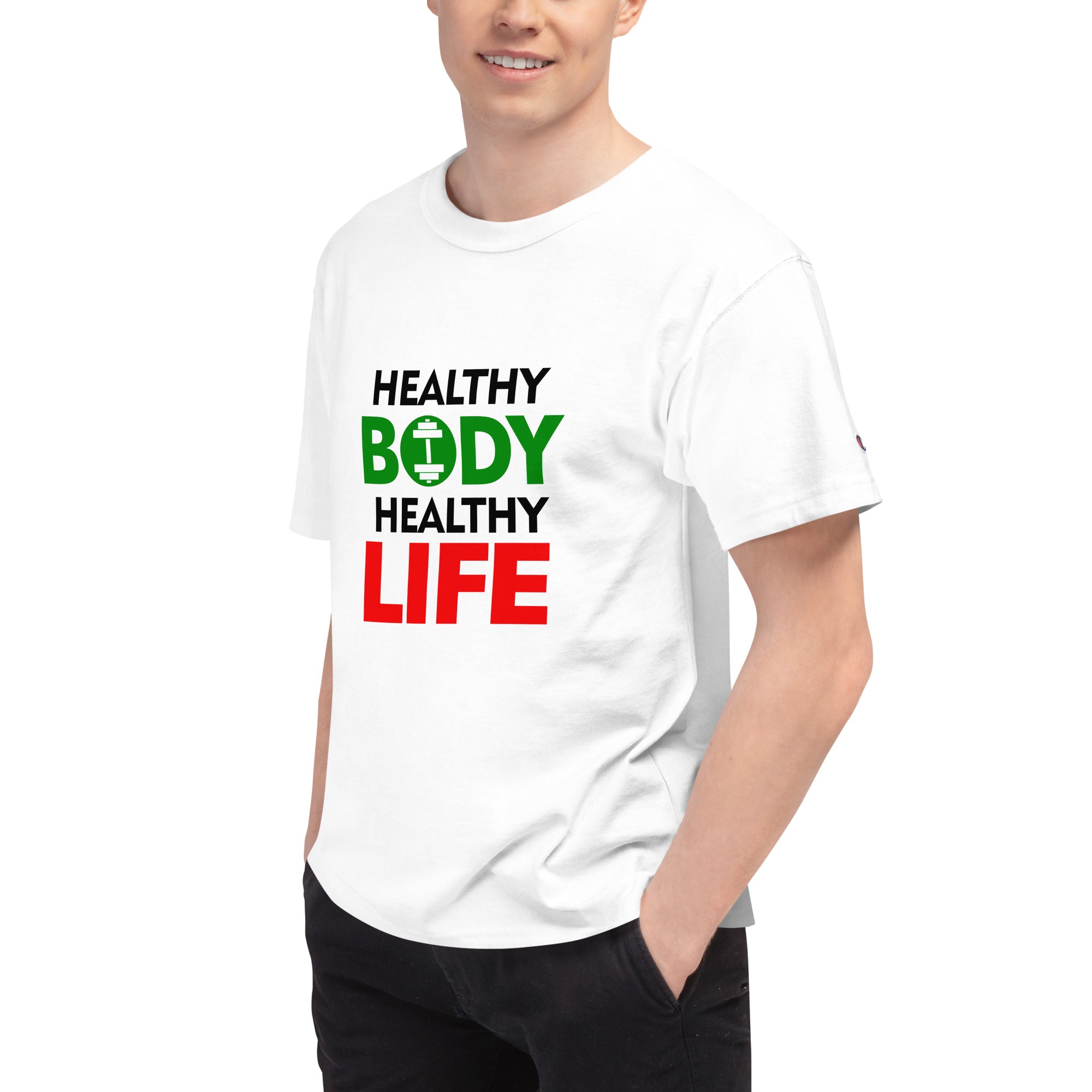 HEALTHY BODY HEALTHY LIFE - Men's Champion T-Shirt