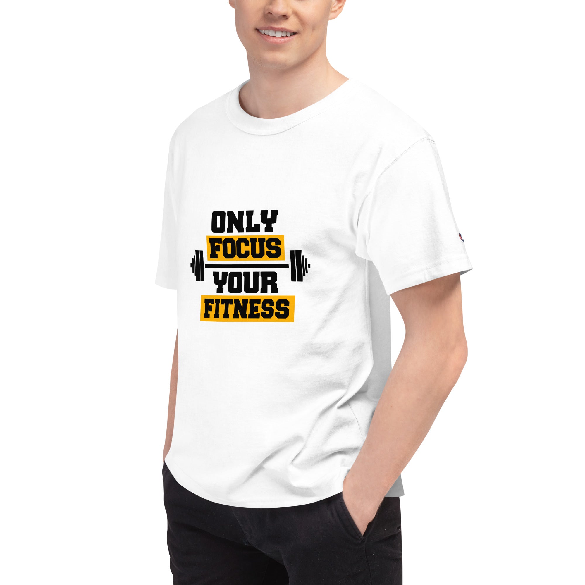 ONLY FOCUS YOUR FITNESS - Men's Champion T-Shirt