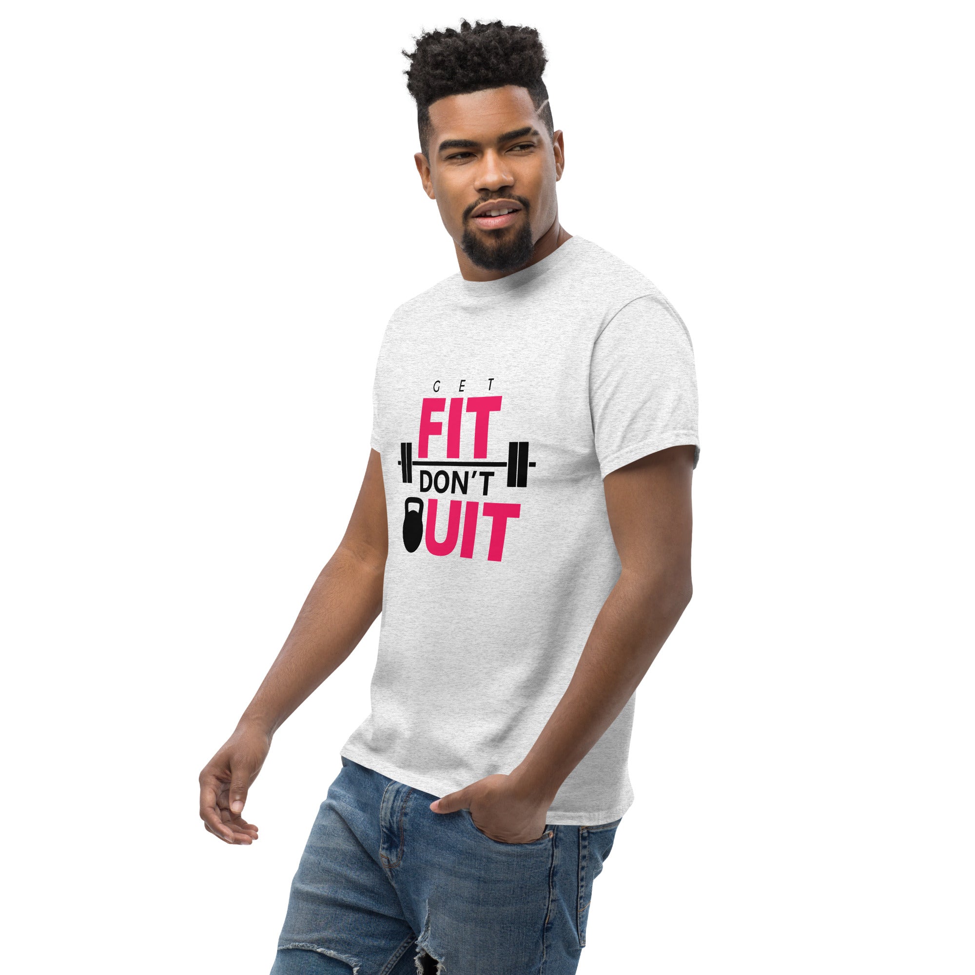 GET FIT DON'T QUIT - Men's classic tee