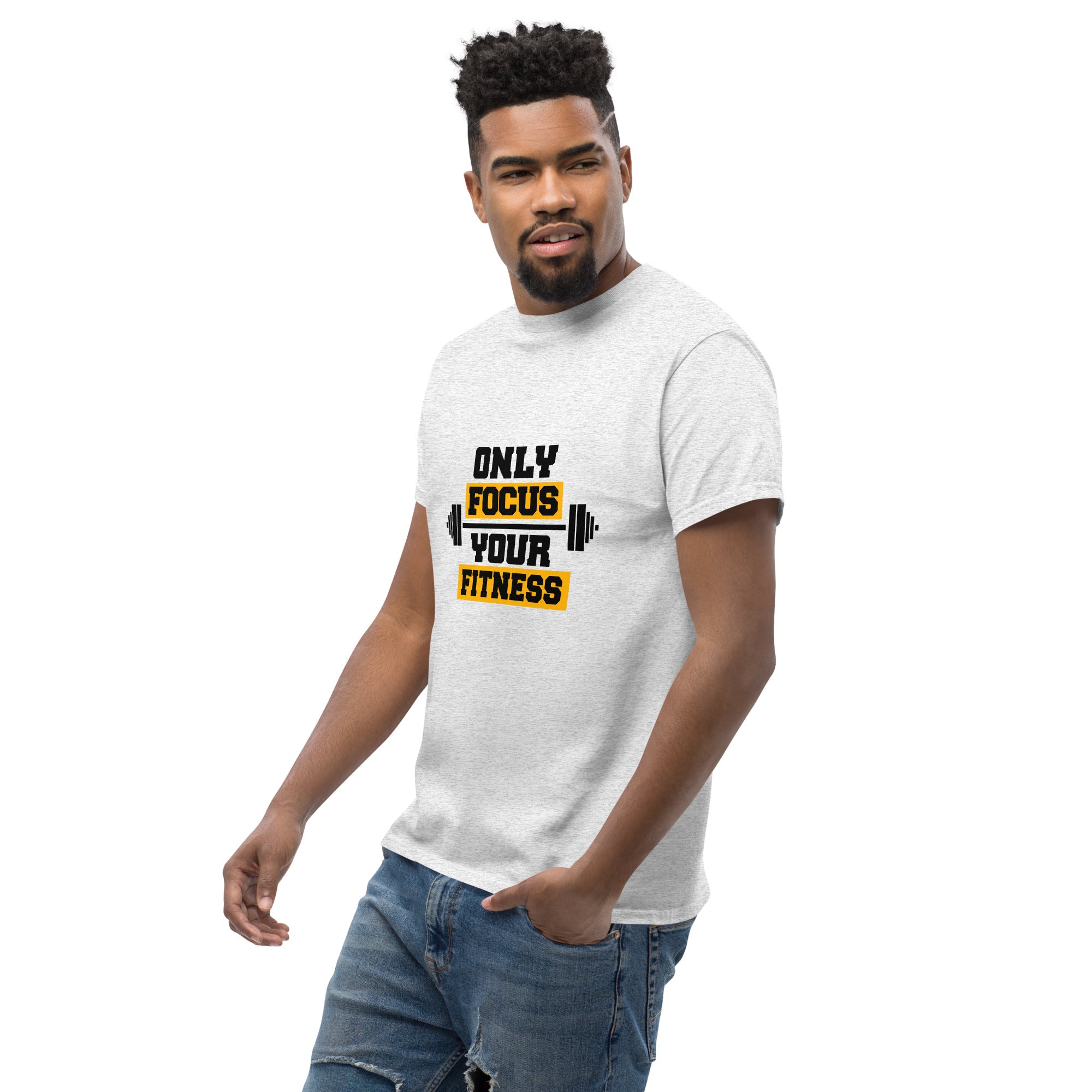 ONLY FOCUS YOUR FITNESS - Men's classic tee