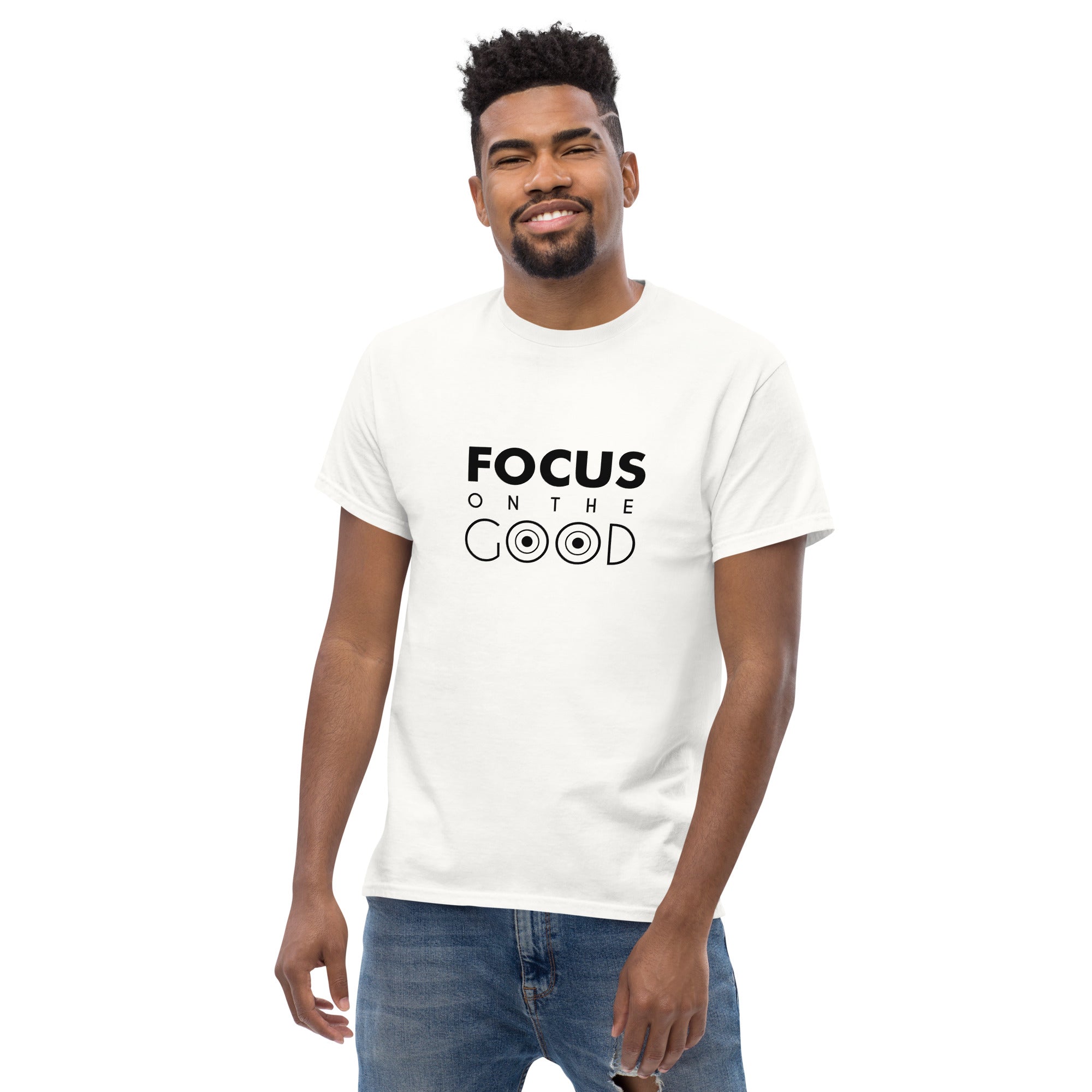 FOCUS ON THE GOOD - Men's classic tee