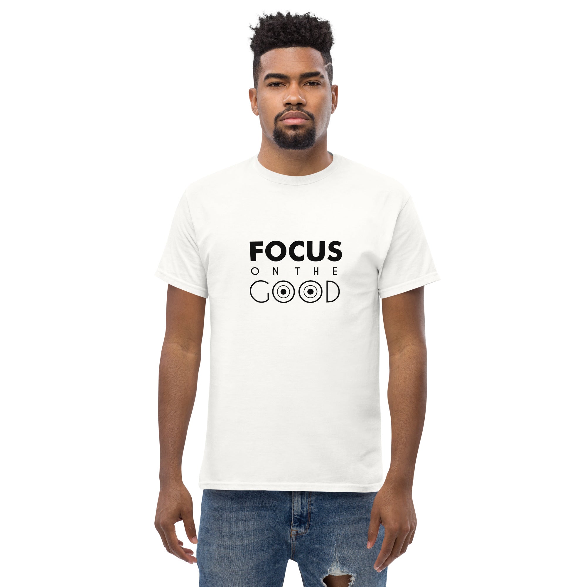FOCUS ON THE GOOD - Men's classic tee