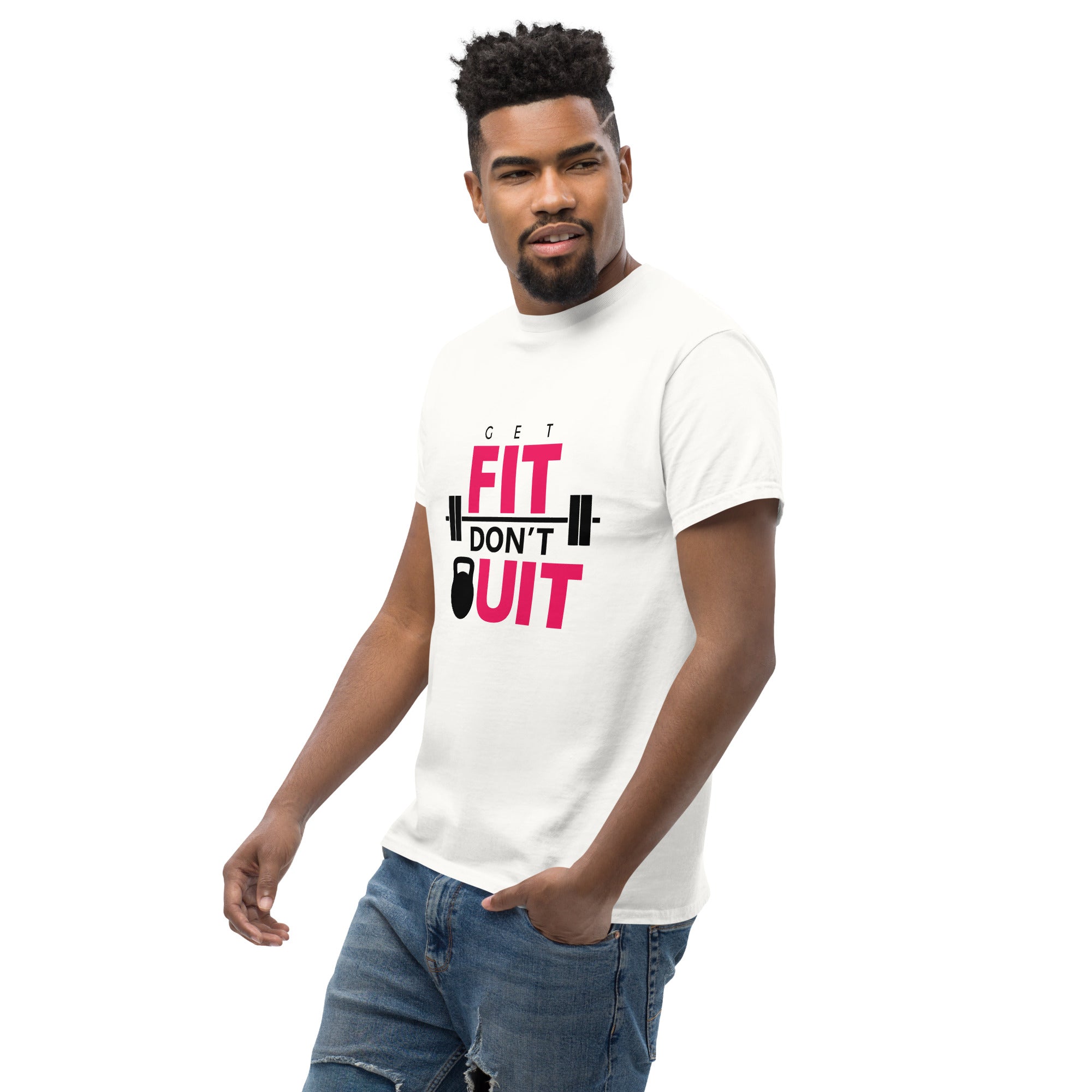 GET FIT DON'T QUIT - Men's classic tee