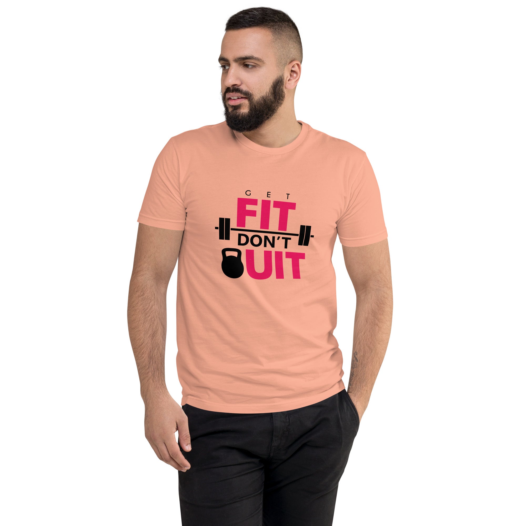 GET FIT DON'T QUIT - Short Sleeve T-shirt