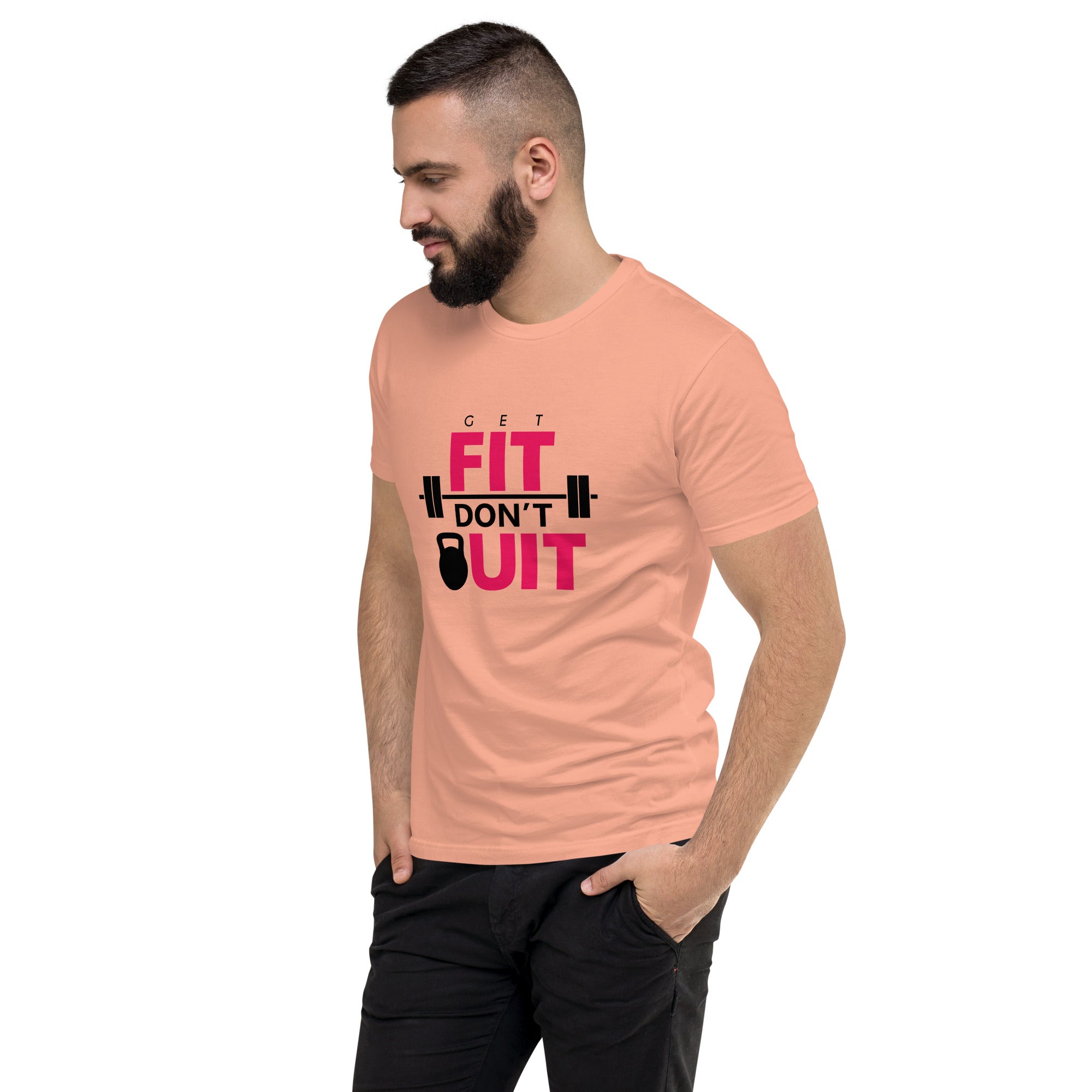 GET FIT DON'T QUIT - Short Sleeve T-shirt