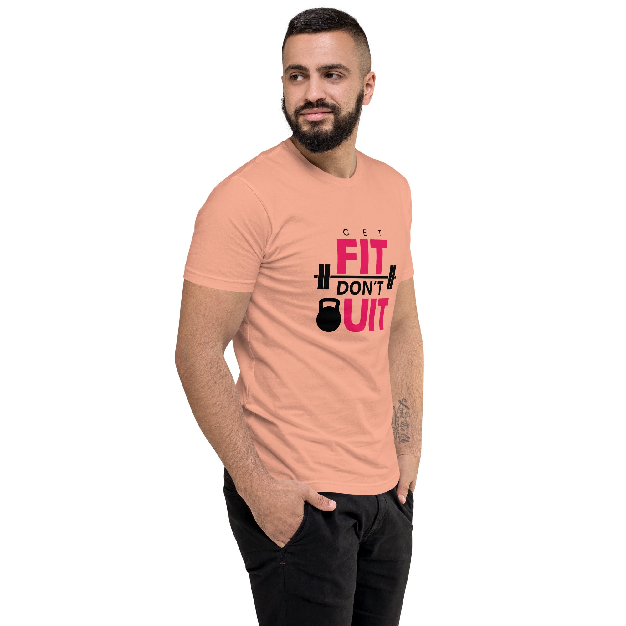 GET FIT DON'T QUIT - Short Sleeve T-shirt