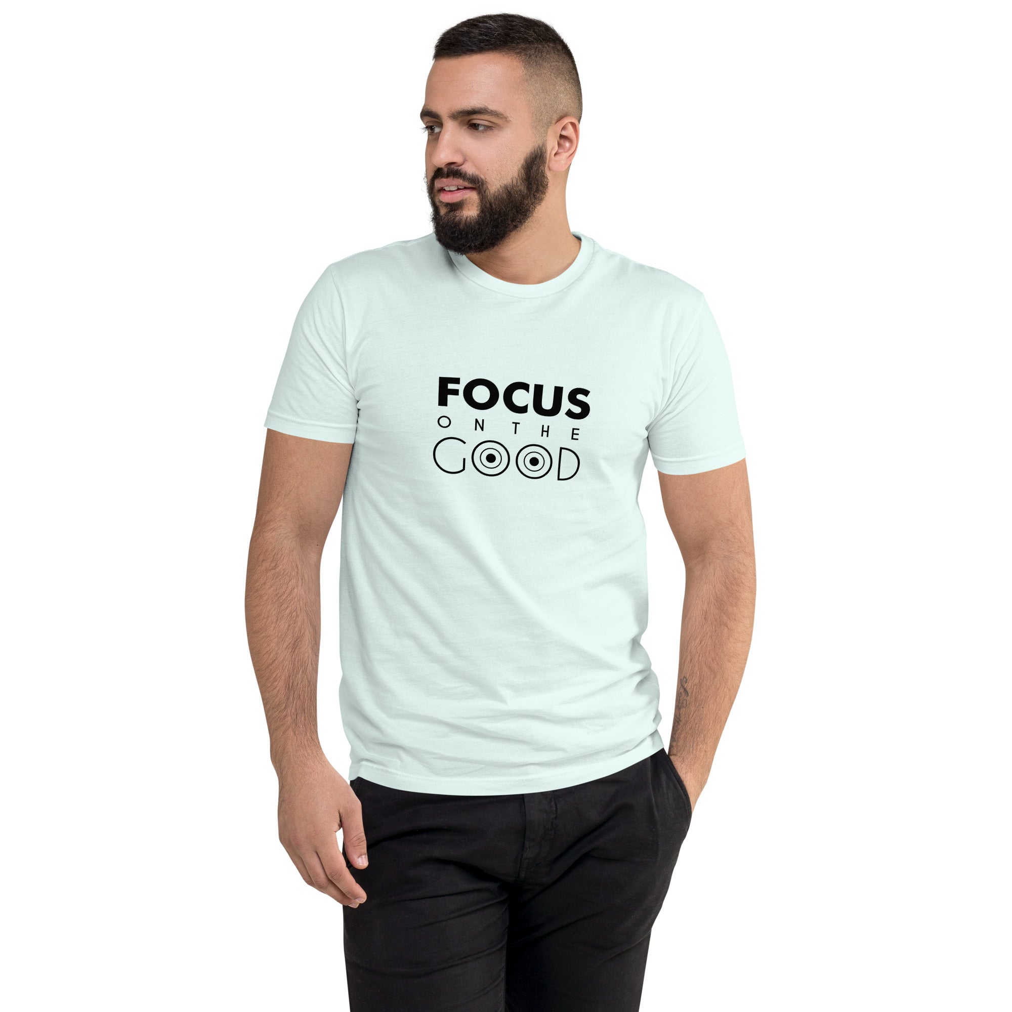 FOCUS ON THE GOOD - Short Sleeve T-shirt