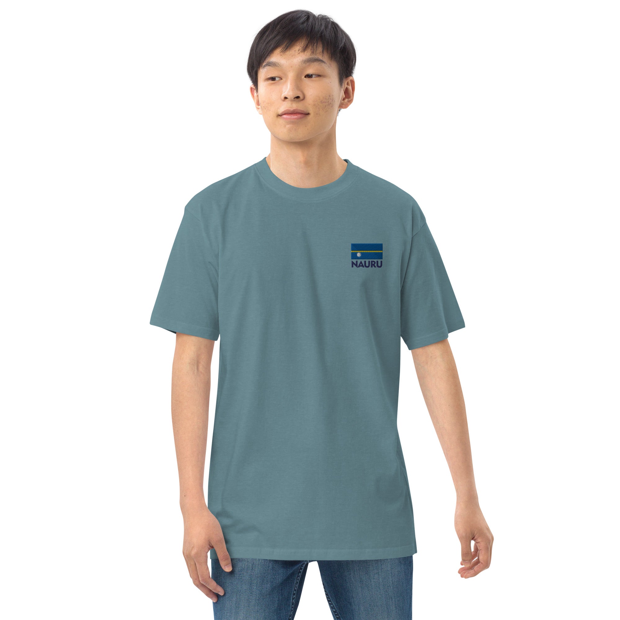 NAURU - Men’s premium heavyweight tee