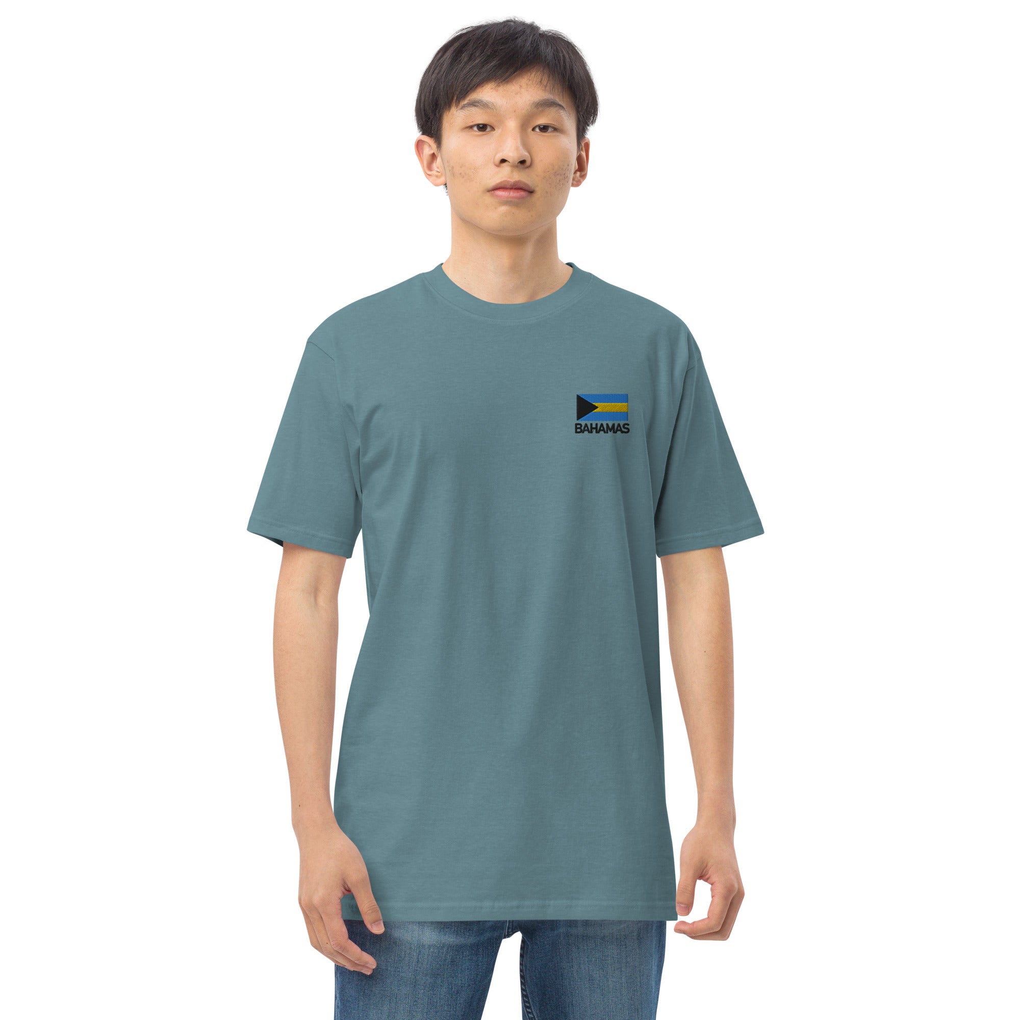 BAHAMAS - Men’s premium heavyweight tee