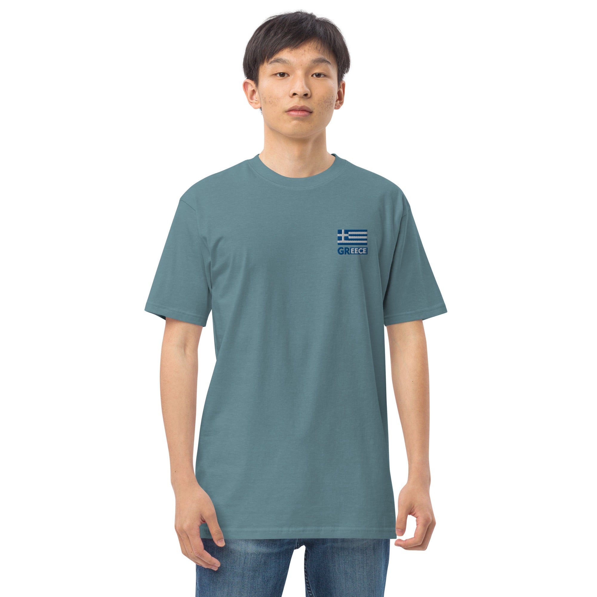 GREECE - Men’s premium heavyweight tee