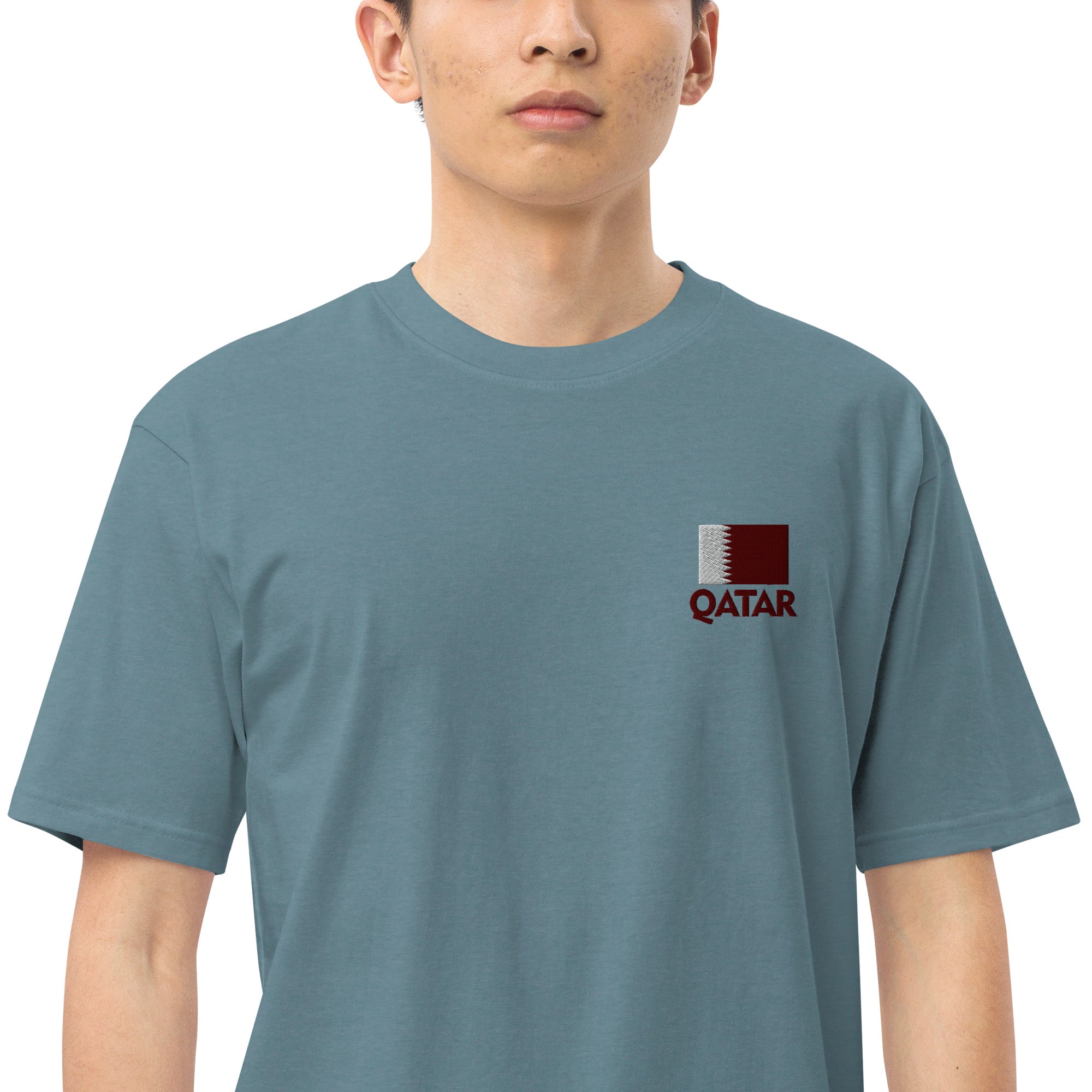 QATAR - Men’s premium heavyweight tee