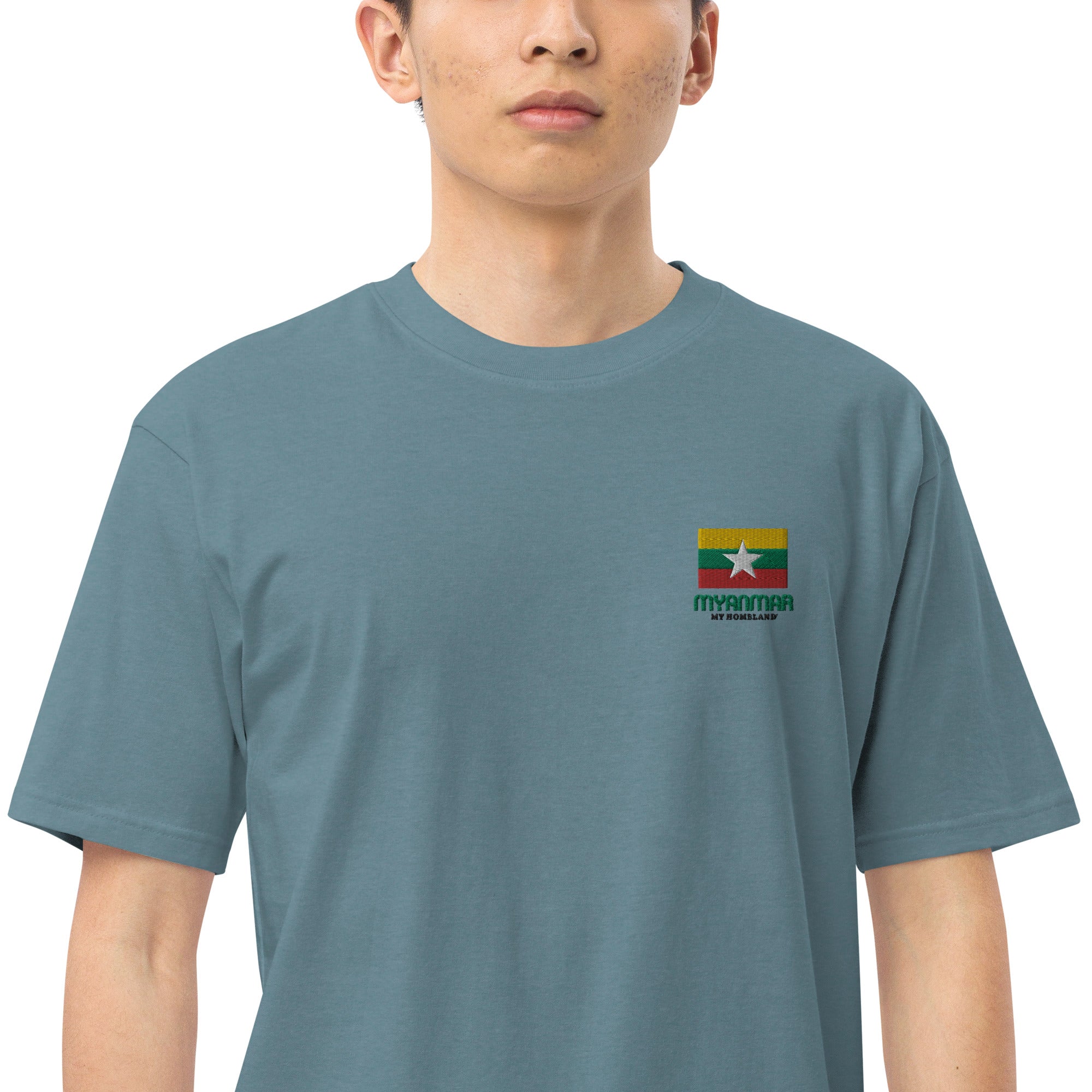 MYANMAR - Men’s premium heavyweight tee