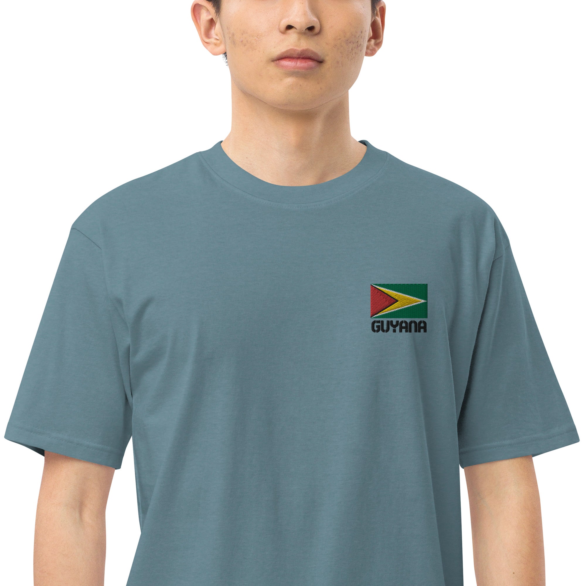 GUYANA - Men’s premium heavyweight tee