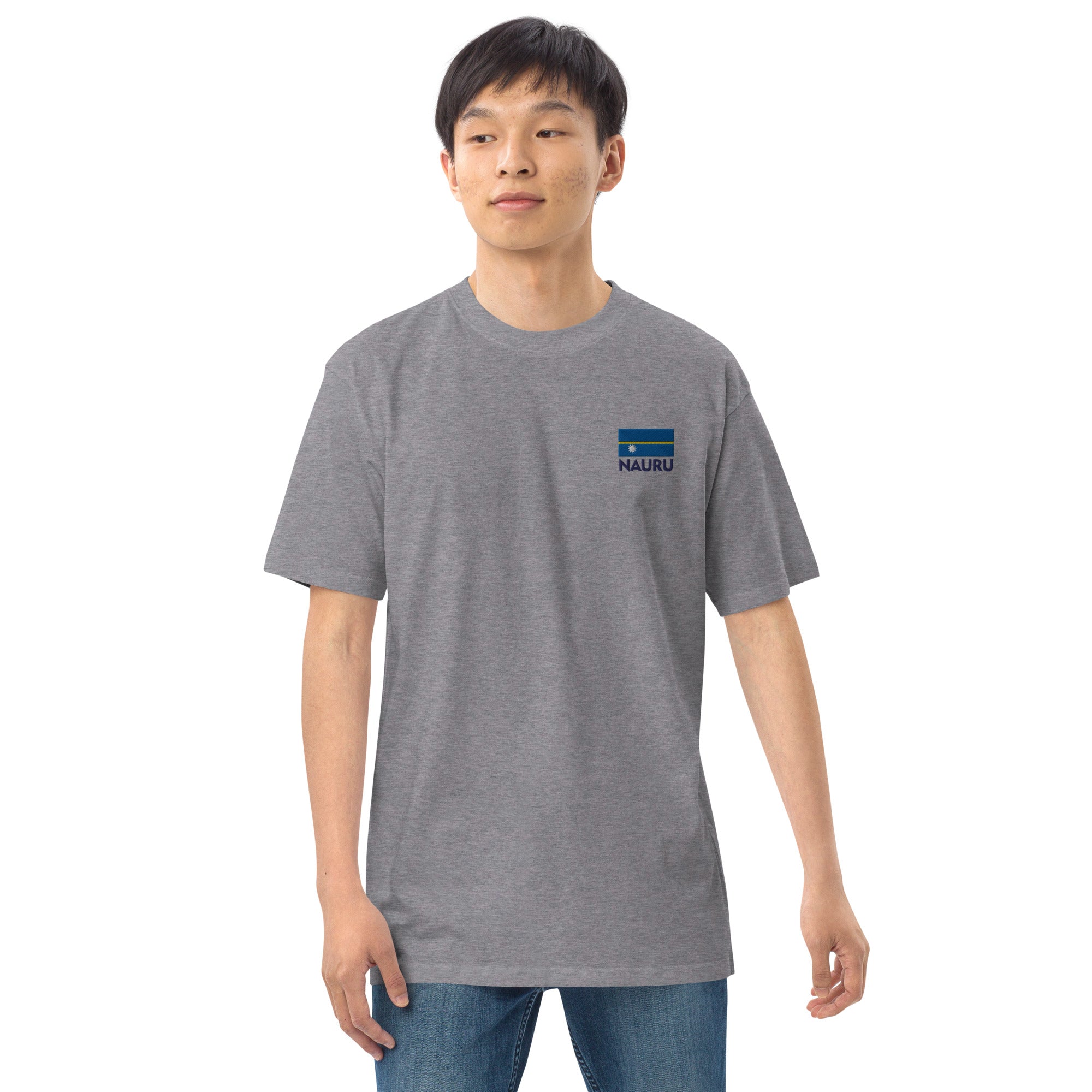 NAURU - Men’s premium heavyweight tee