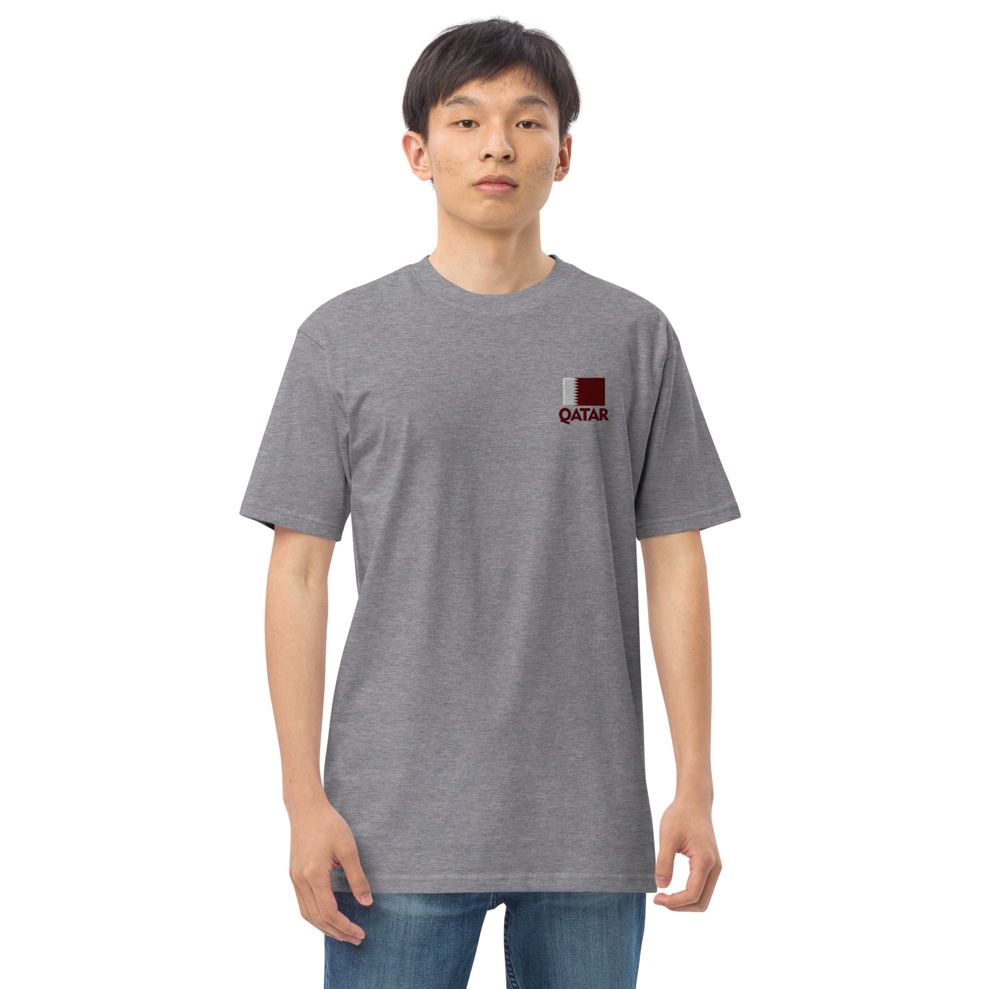 QATAR - Men’s premium heavyweight tee