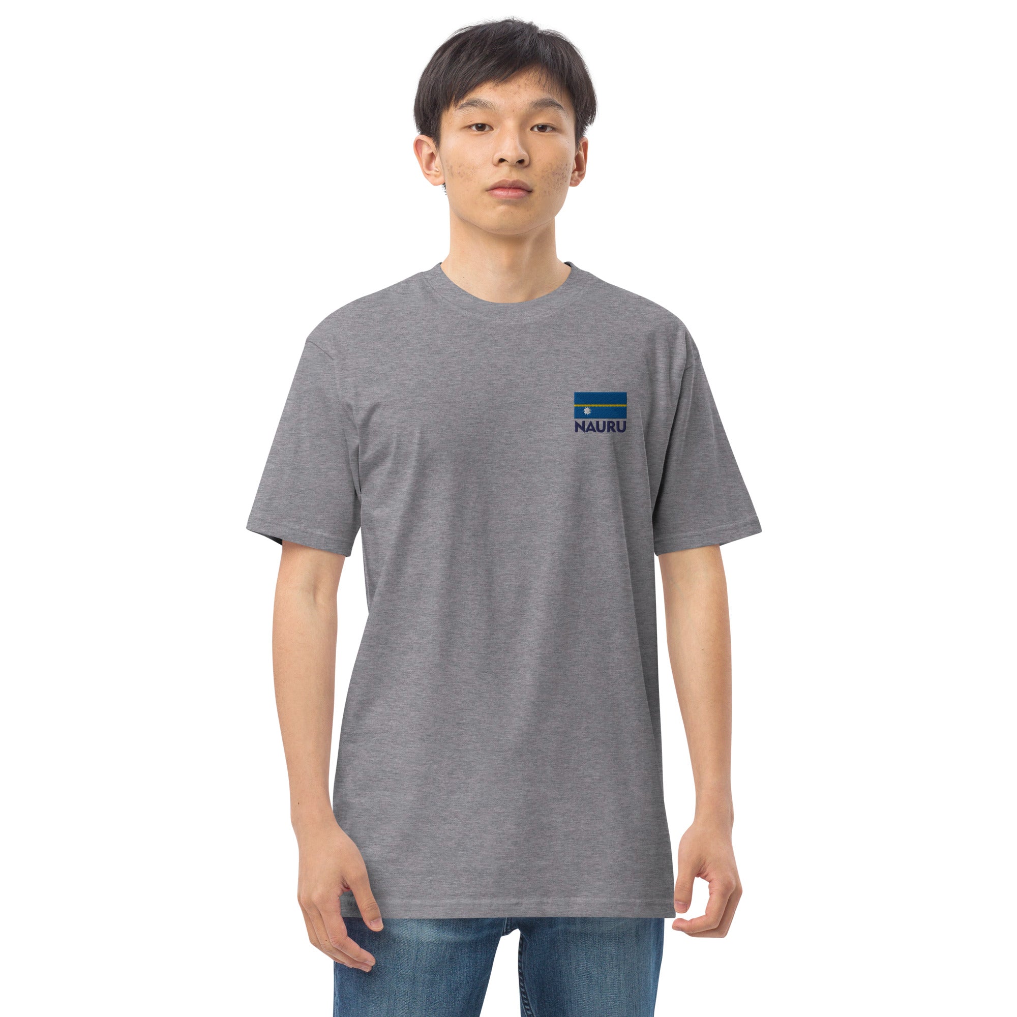 NAURU - Men’s premium heavyweight tee