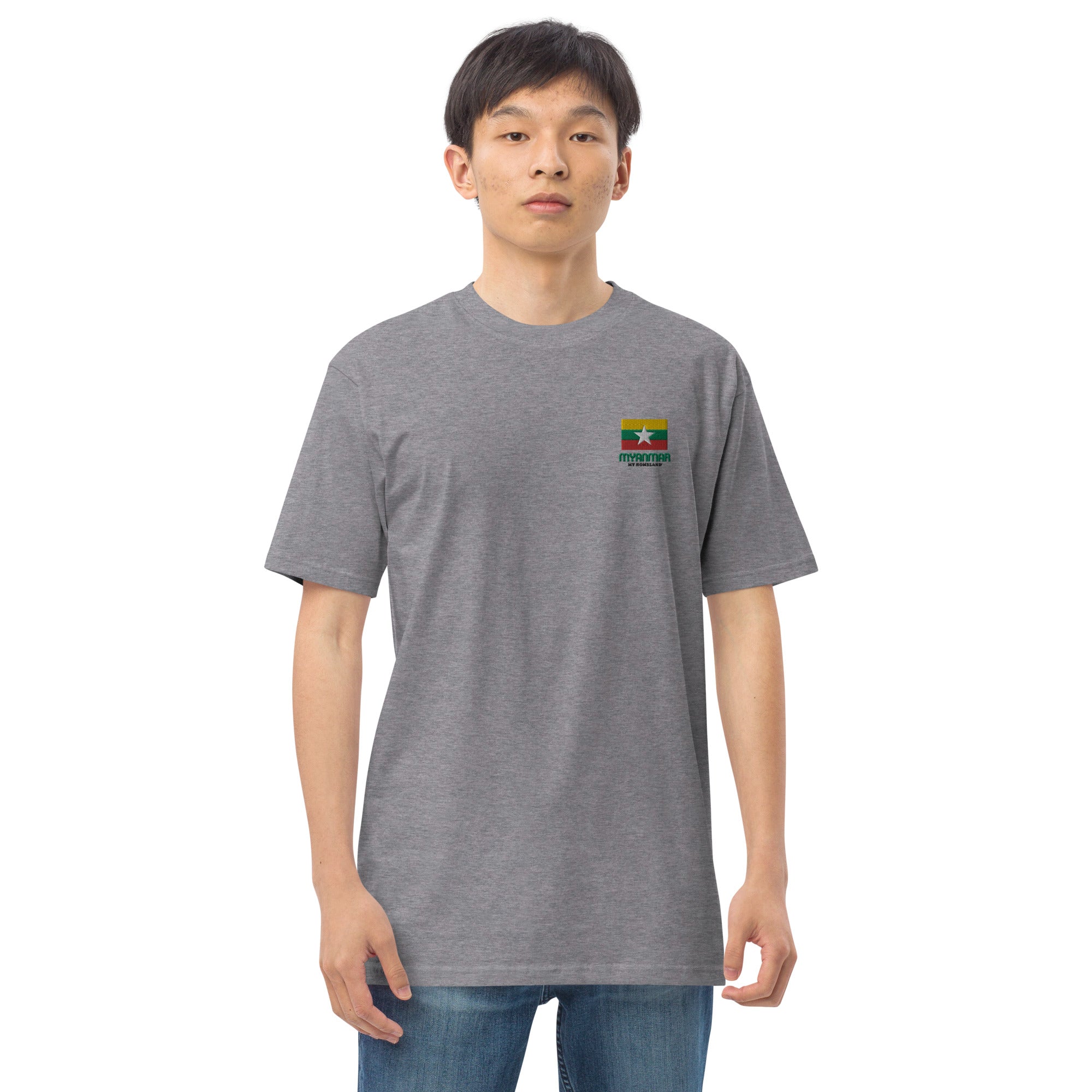 MYANMAR - Men’s premium heavyweight tee