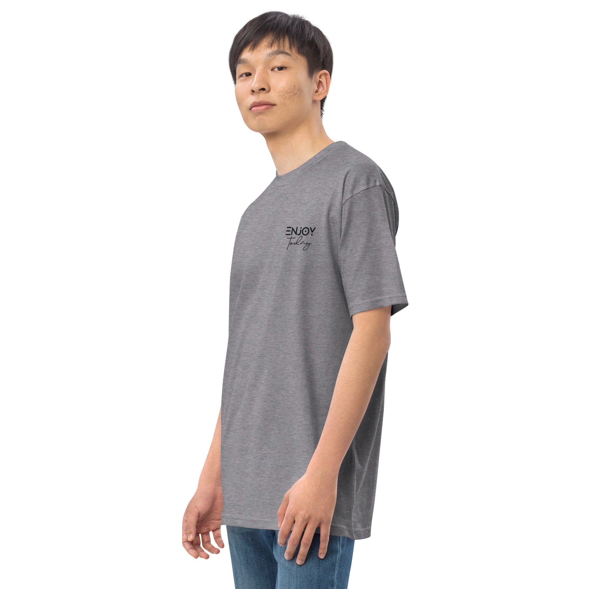 ENJOY TODAY - Men’s premium heavyweight tee