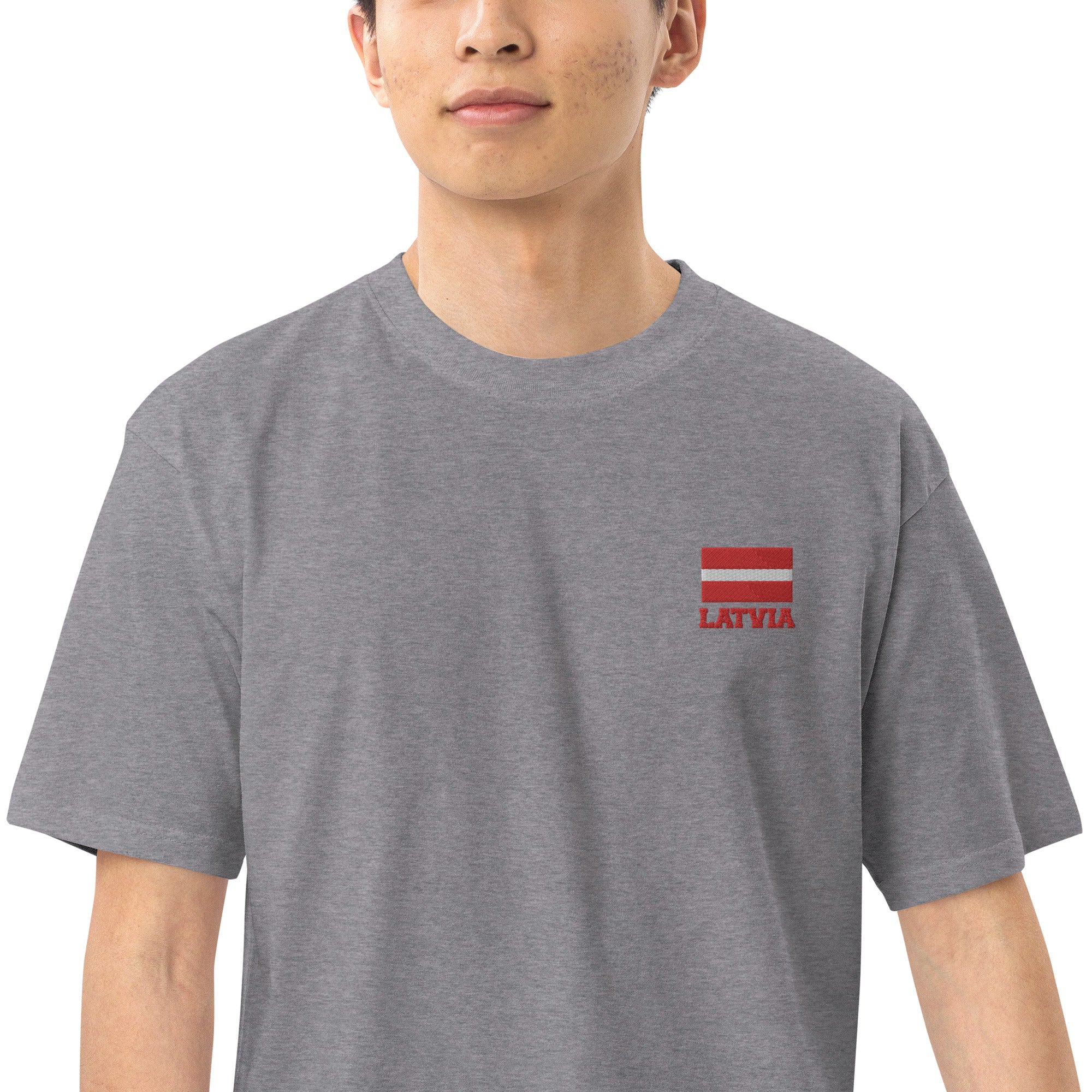 LATVIA - Men’s premium heavyweight tee